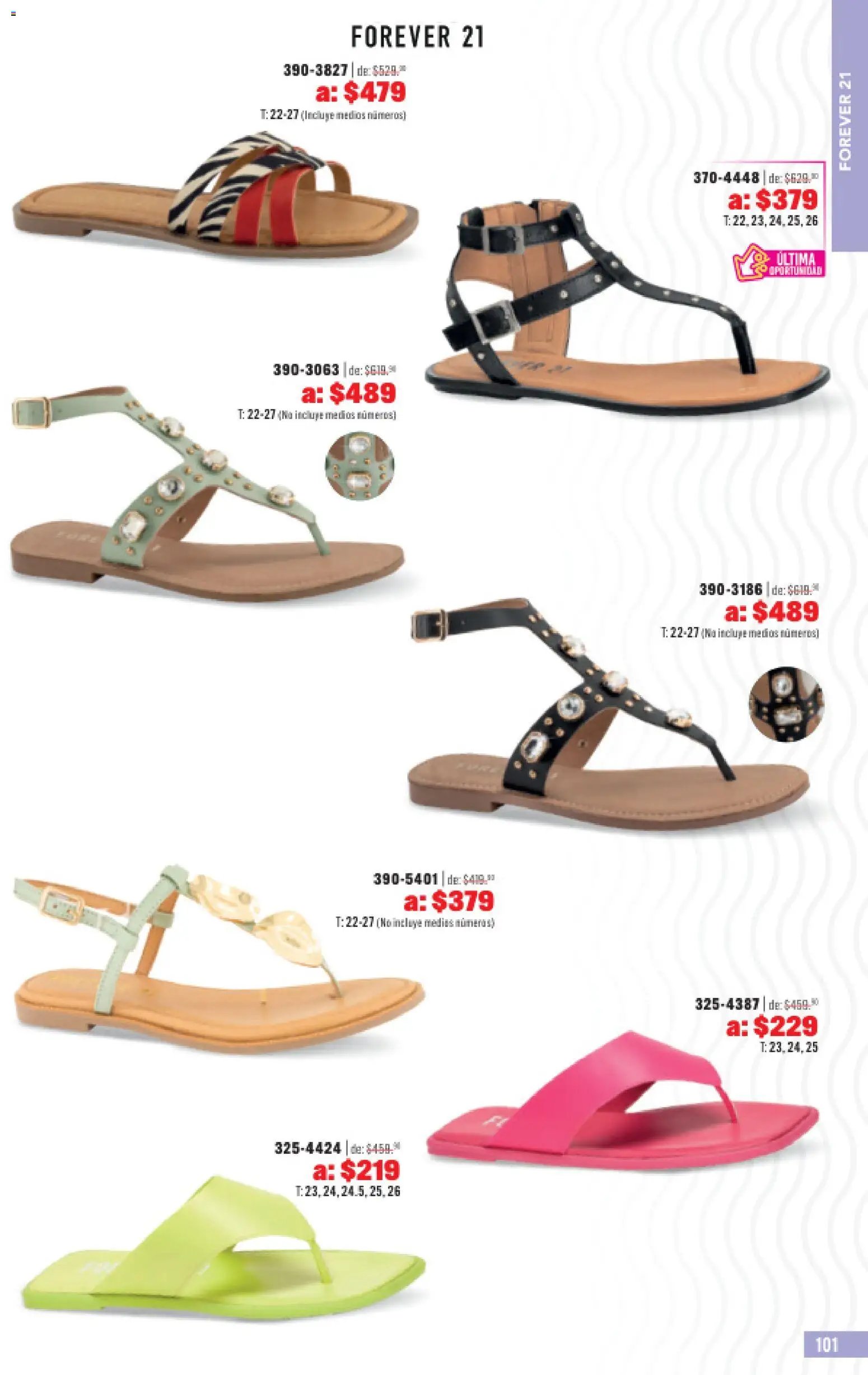 Andrea catálogo Outlet