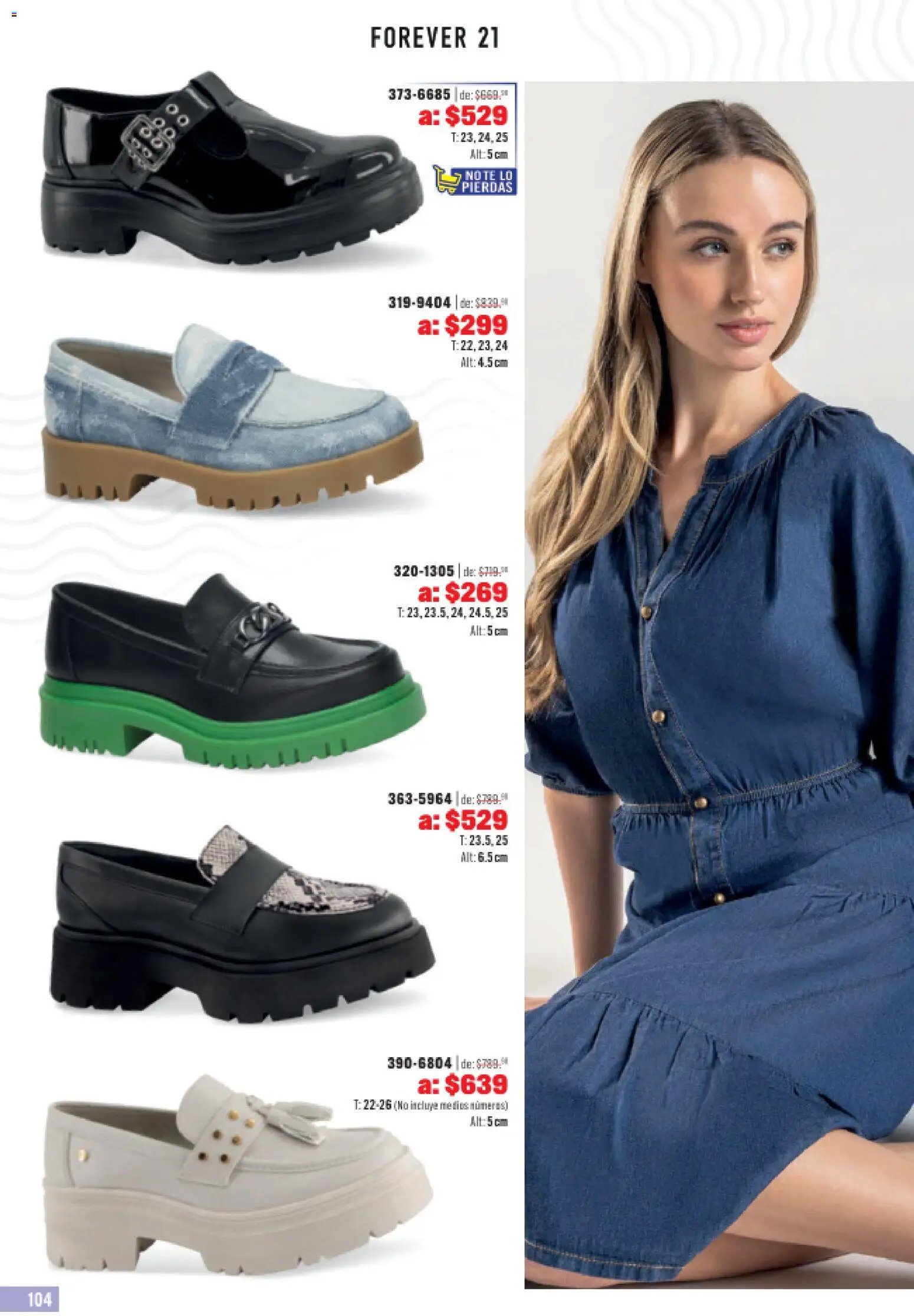 Andrea catálogo Outlet