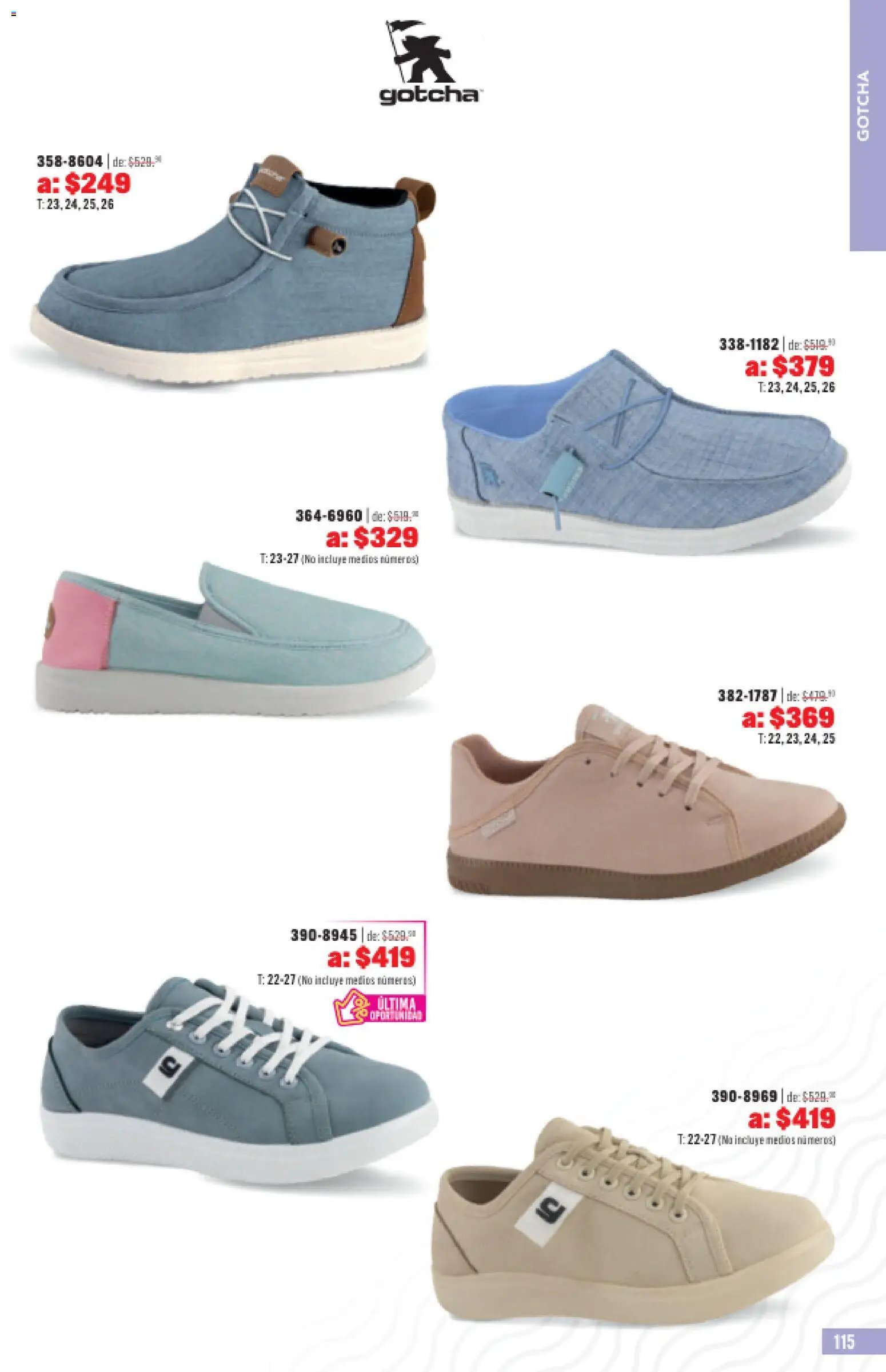 Andrea catálogo Outlet