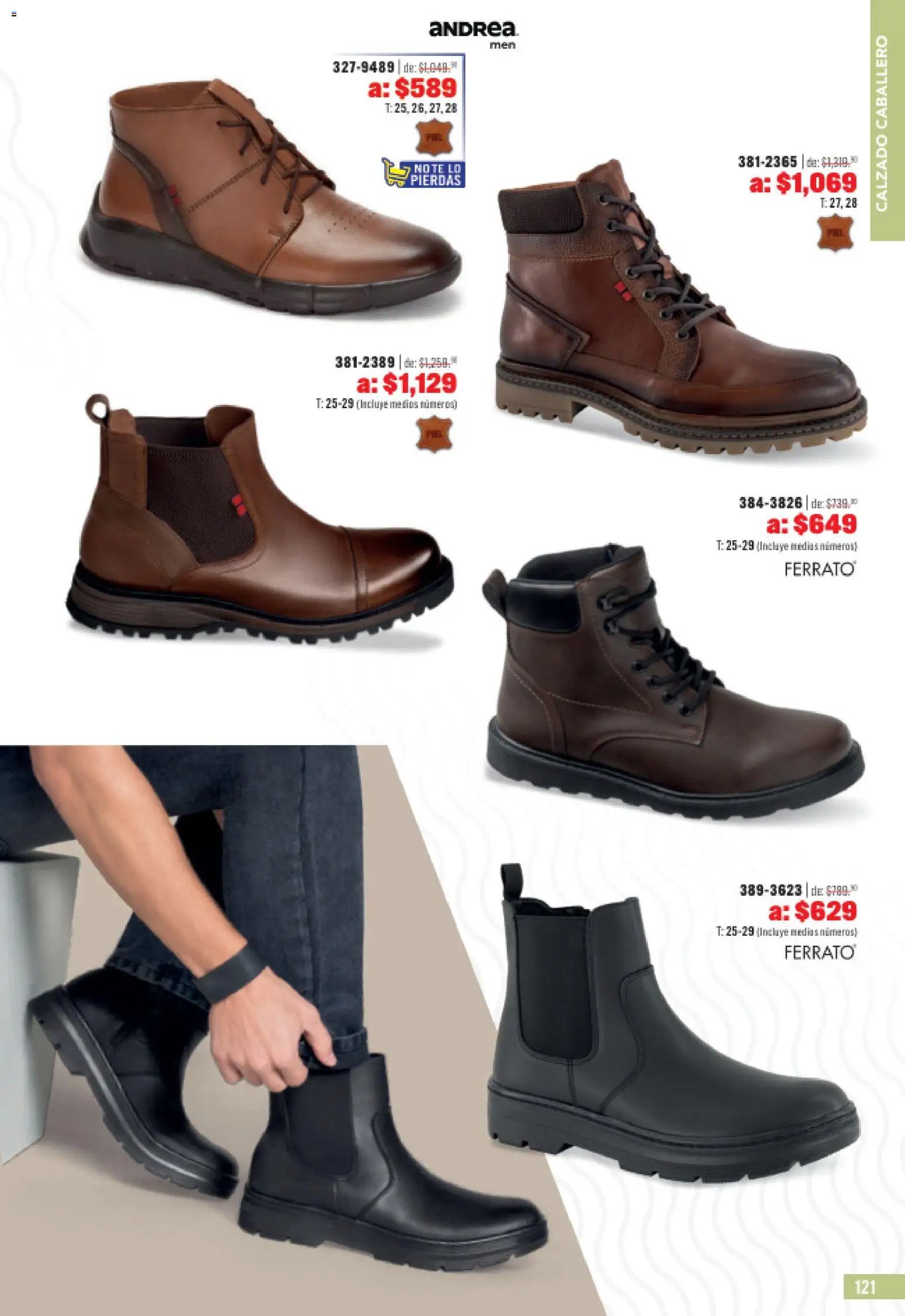 Andrea catálogo Outlet
