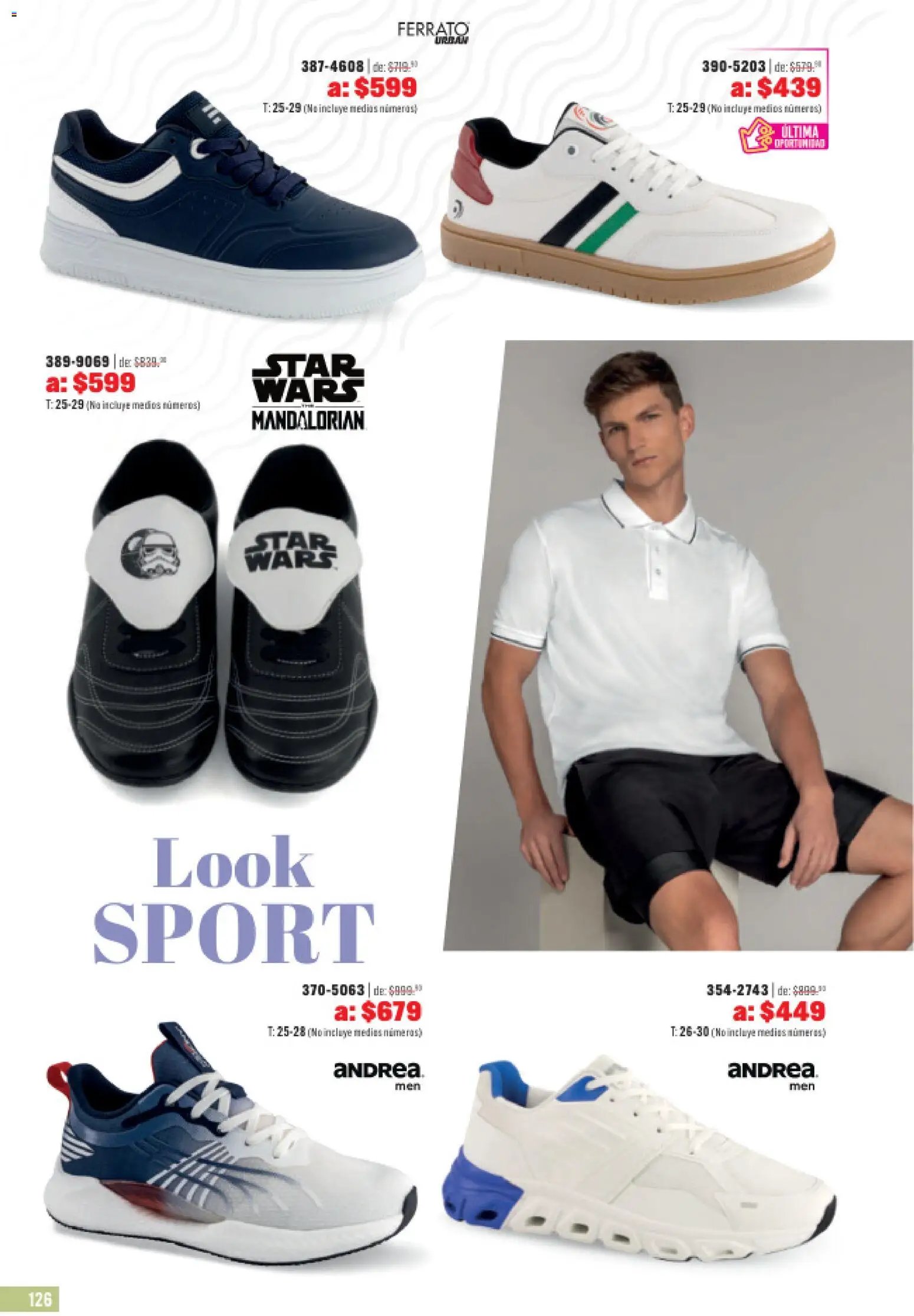 Andrea catálogo Outlet