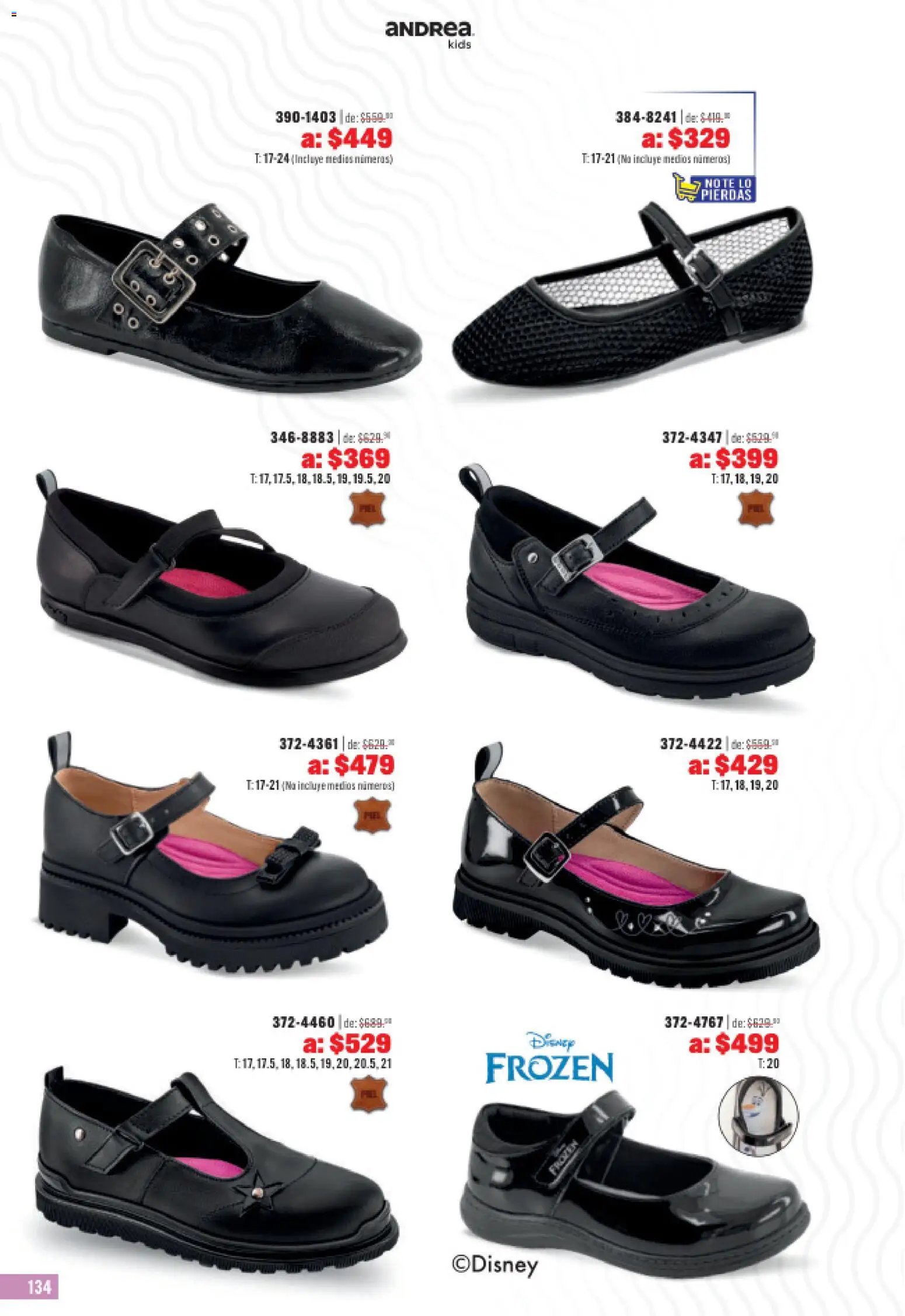 Andrea catálogo Outlet