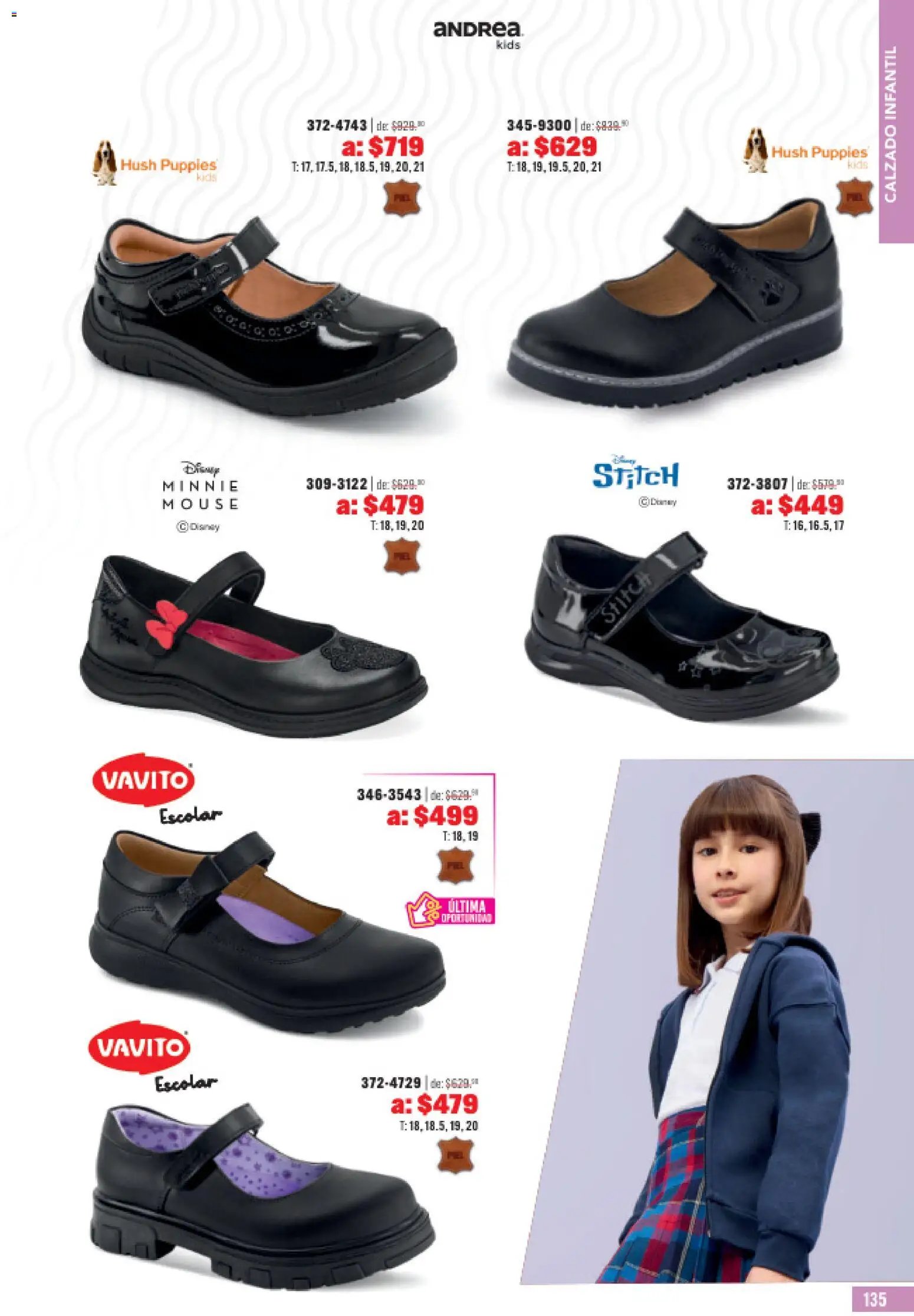 Andrea catálogo Outlet