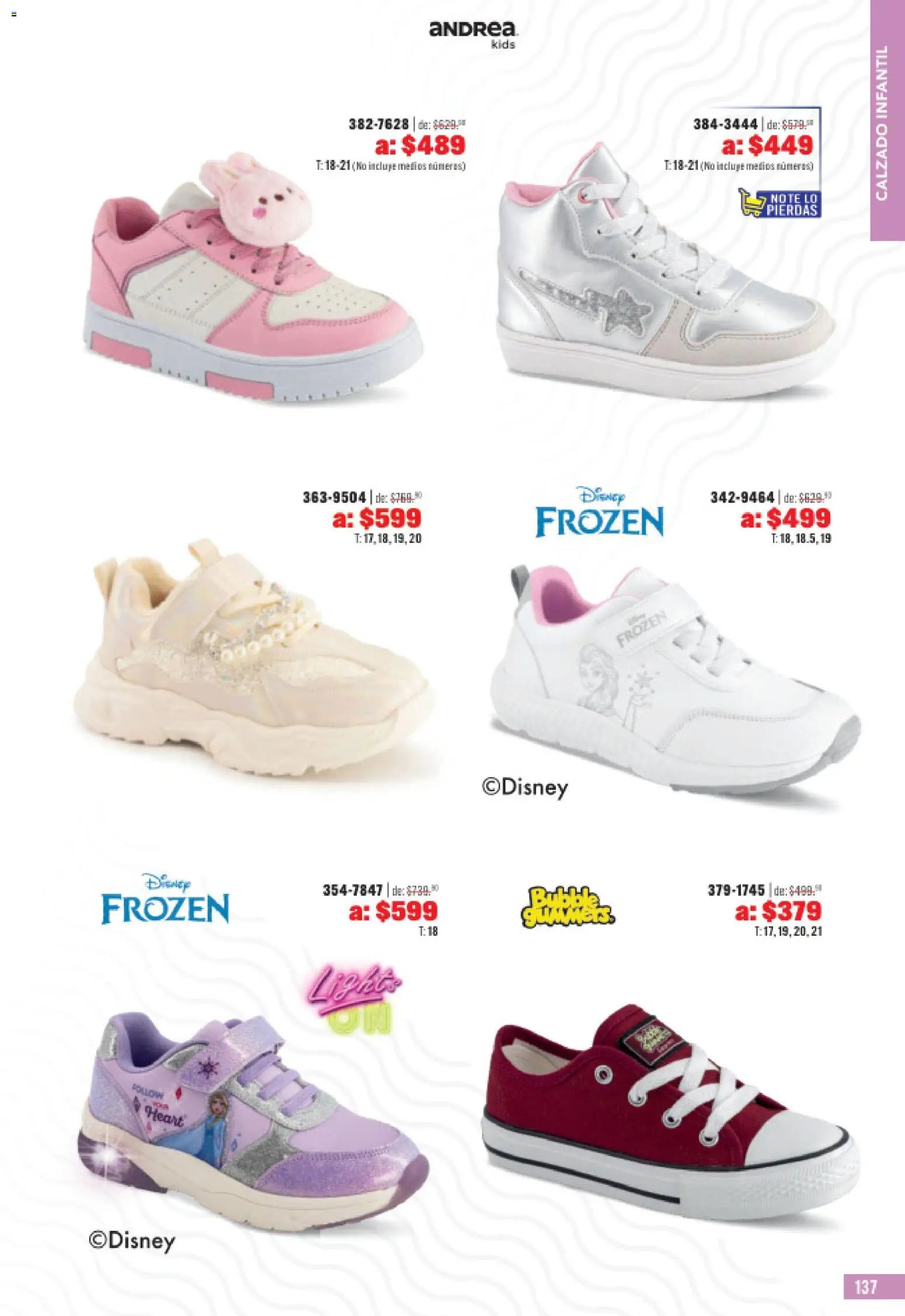 Andrea catálogo Outlet