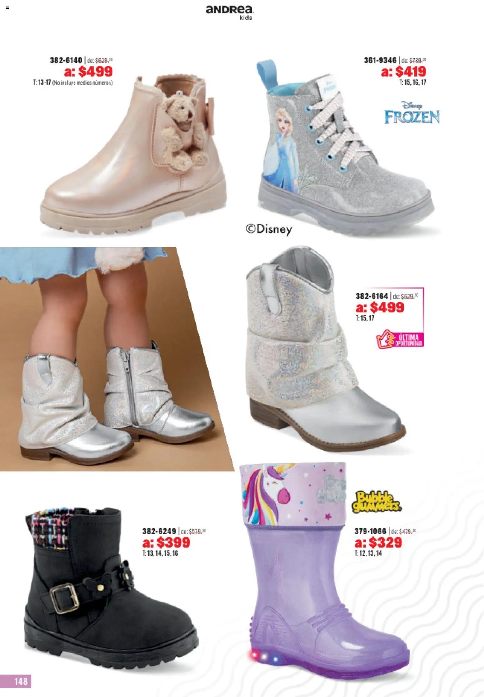 Andrea catálogo Outlet