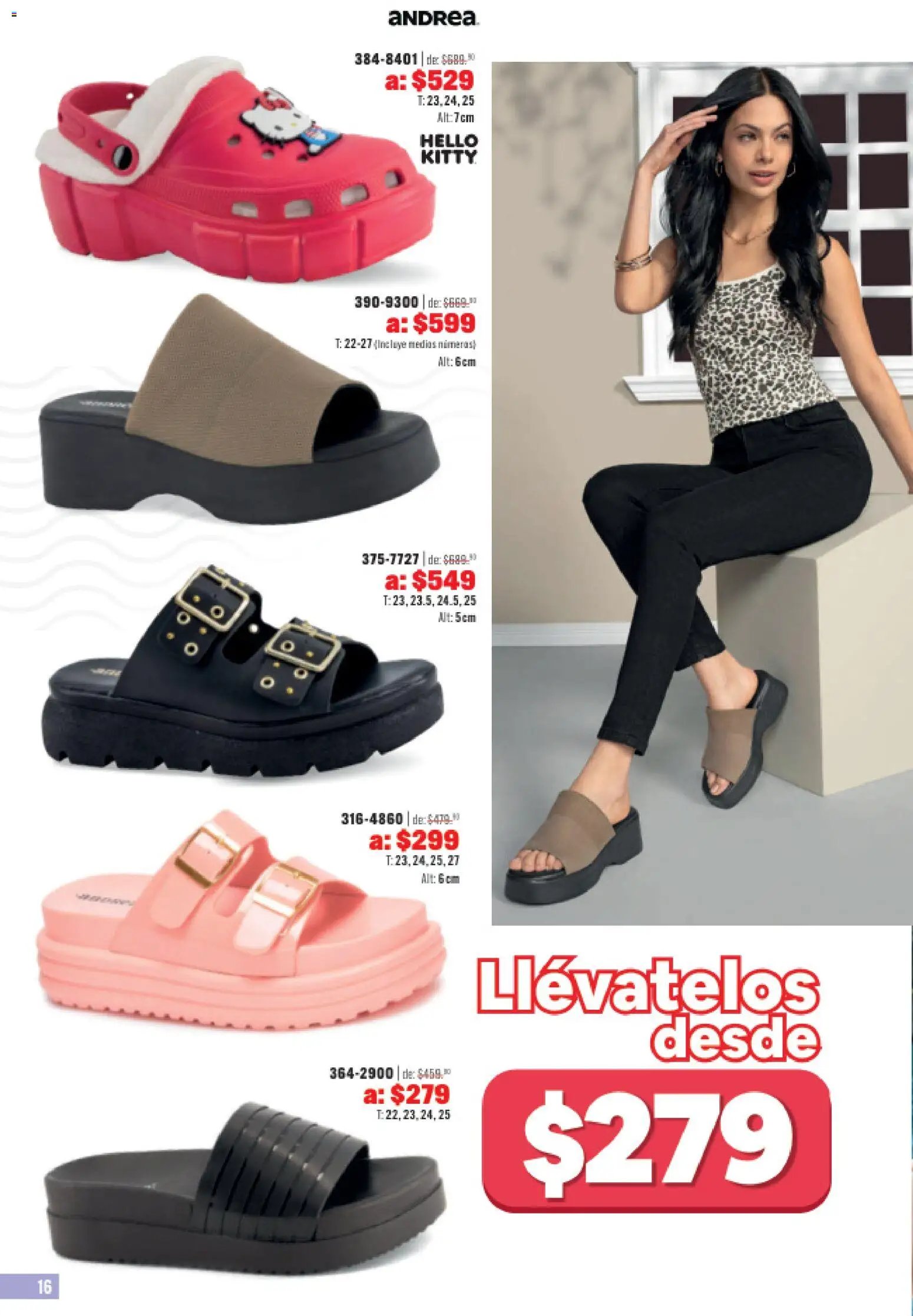 Andrea catálogo Outlet