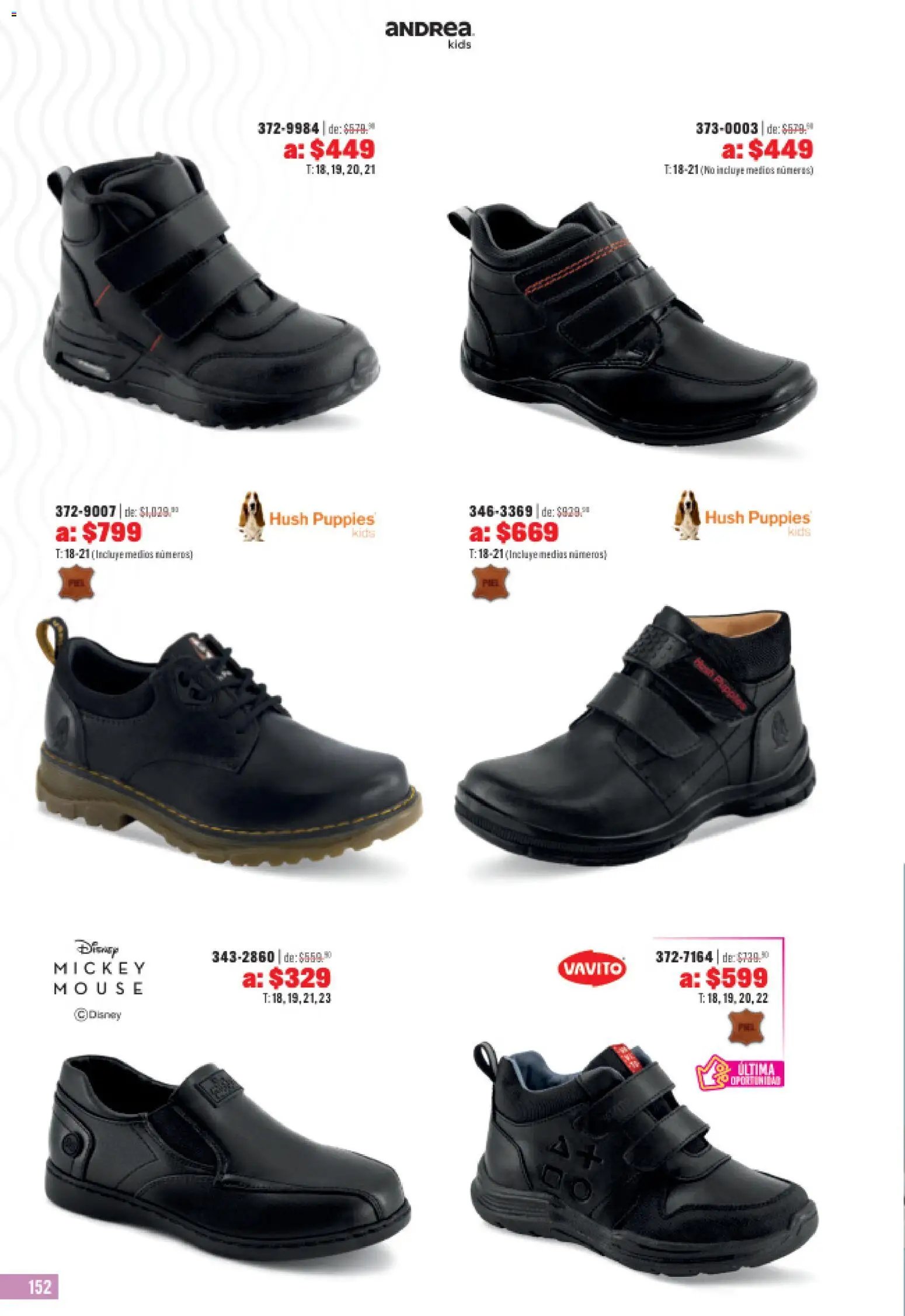 Andrea catálogo Outlet