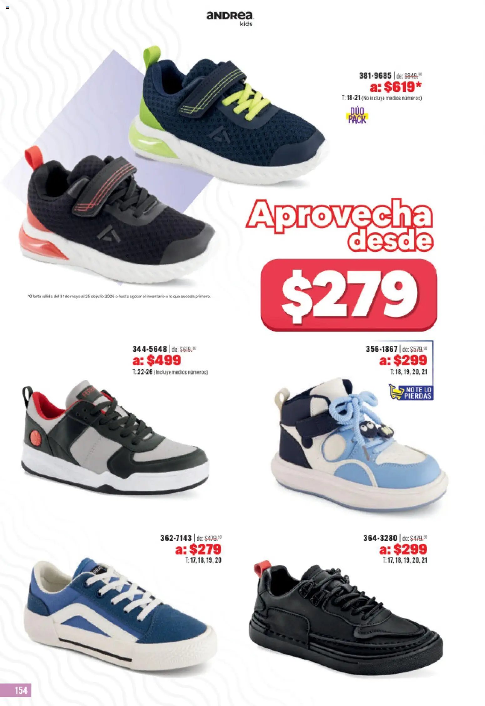 Andrea catálogo Outlet