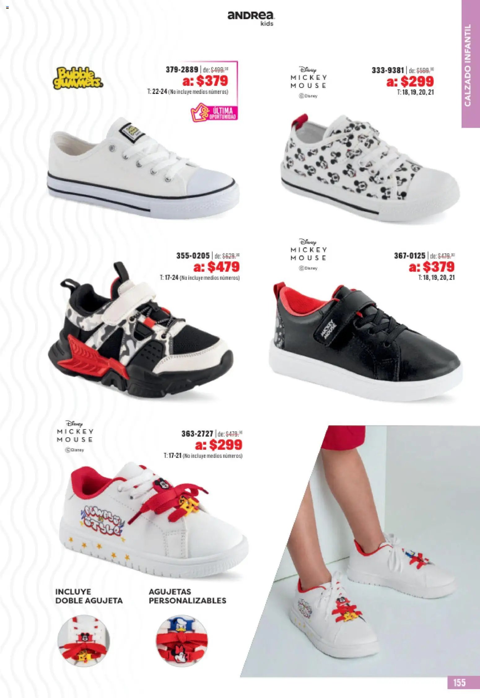 Andrea catálogo Outlet