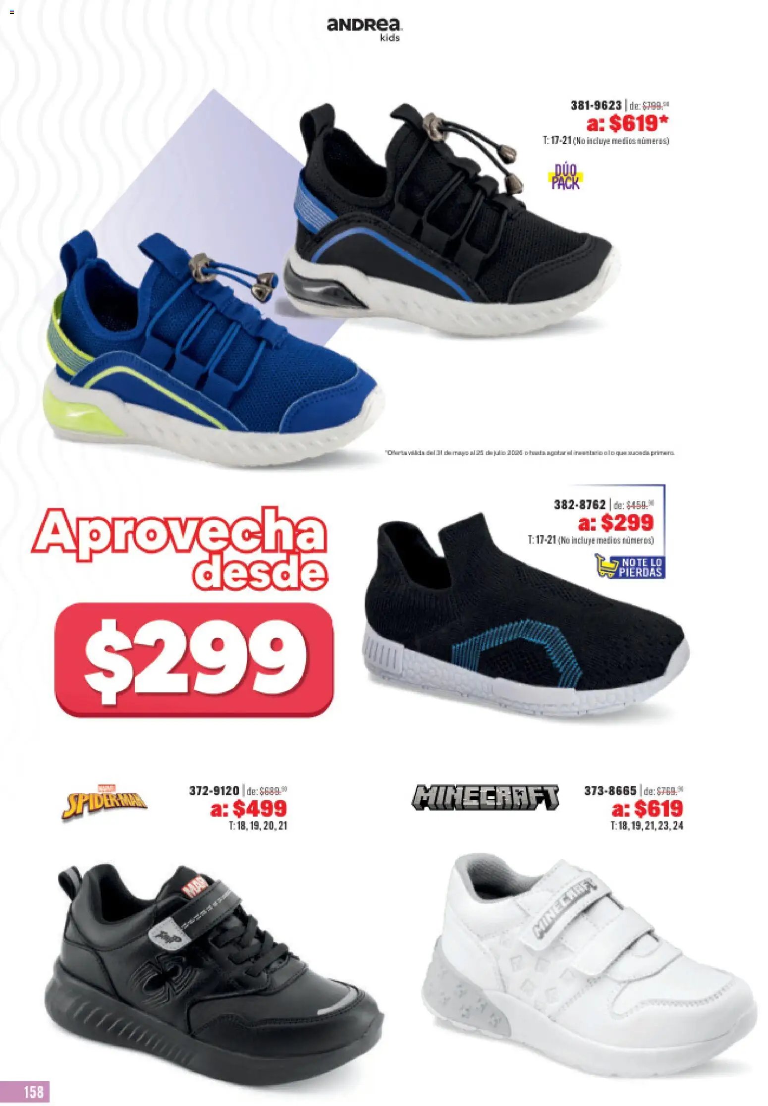 Andrea catálogo Outlet