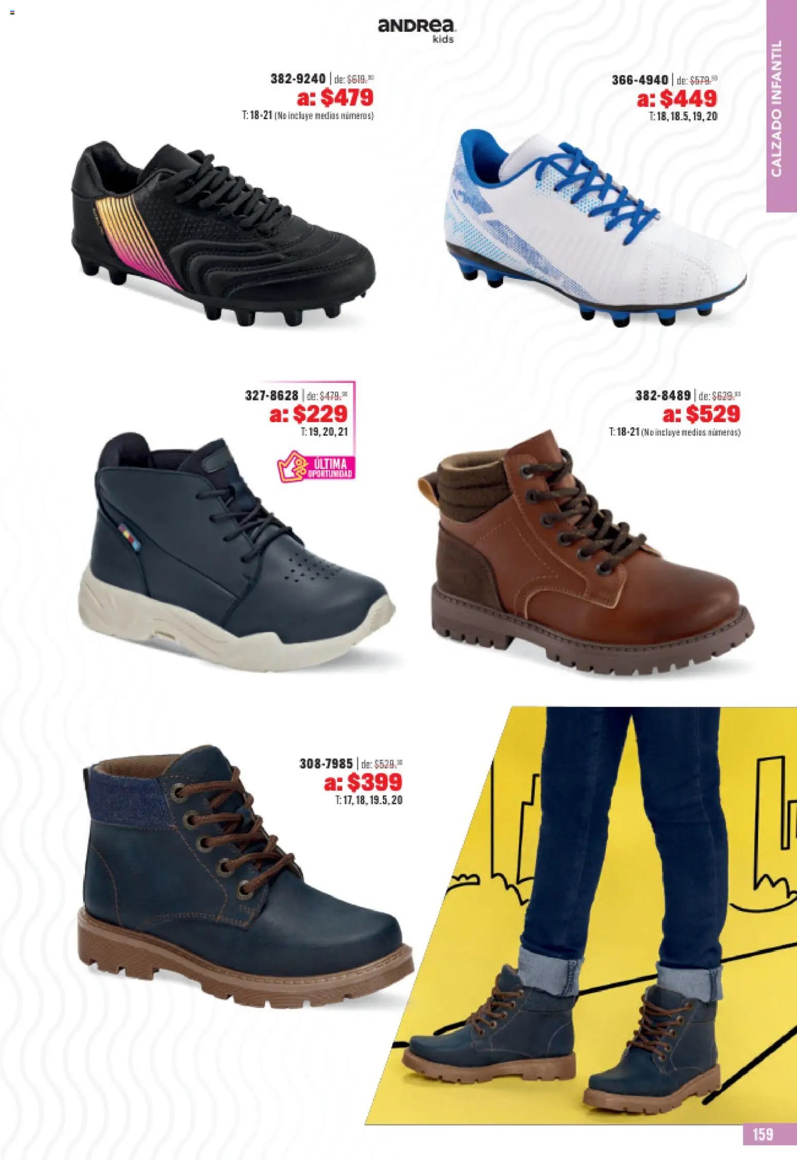 Andrea catálogo Outlet