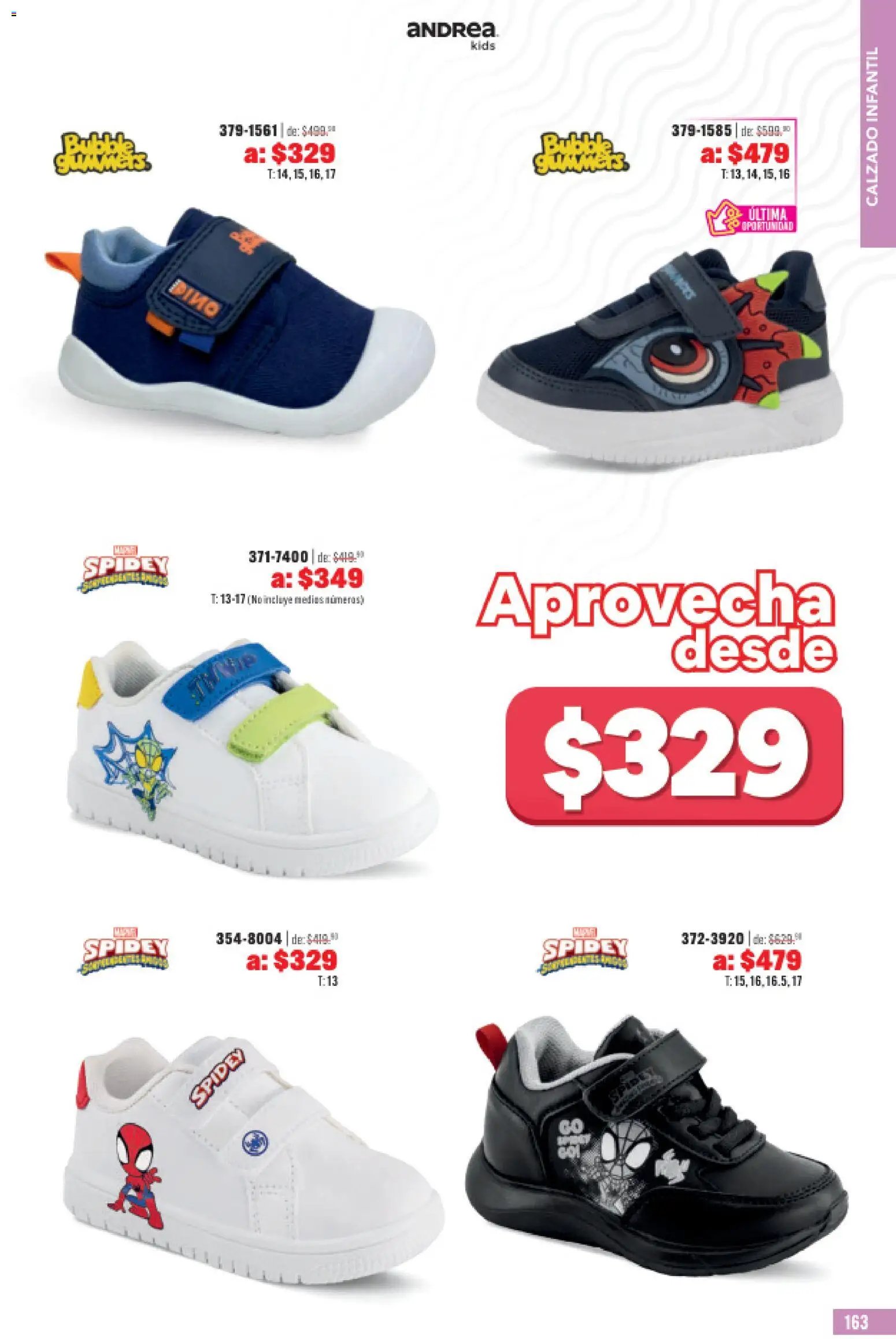 Andrea catálogo Outlet
