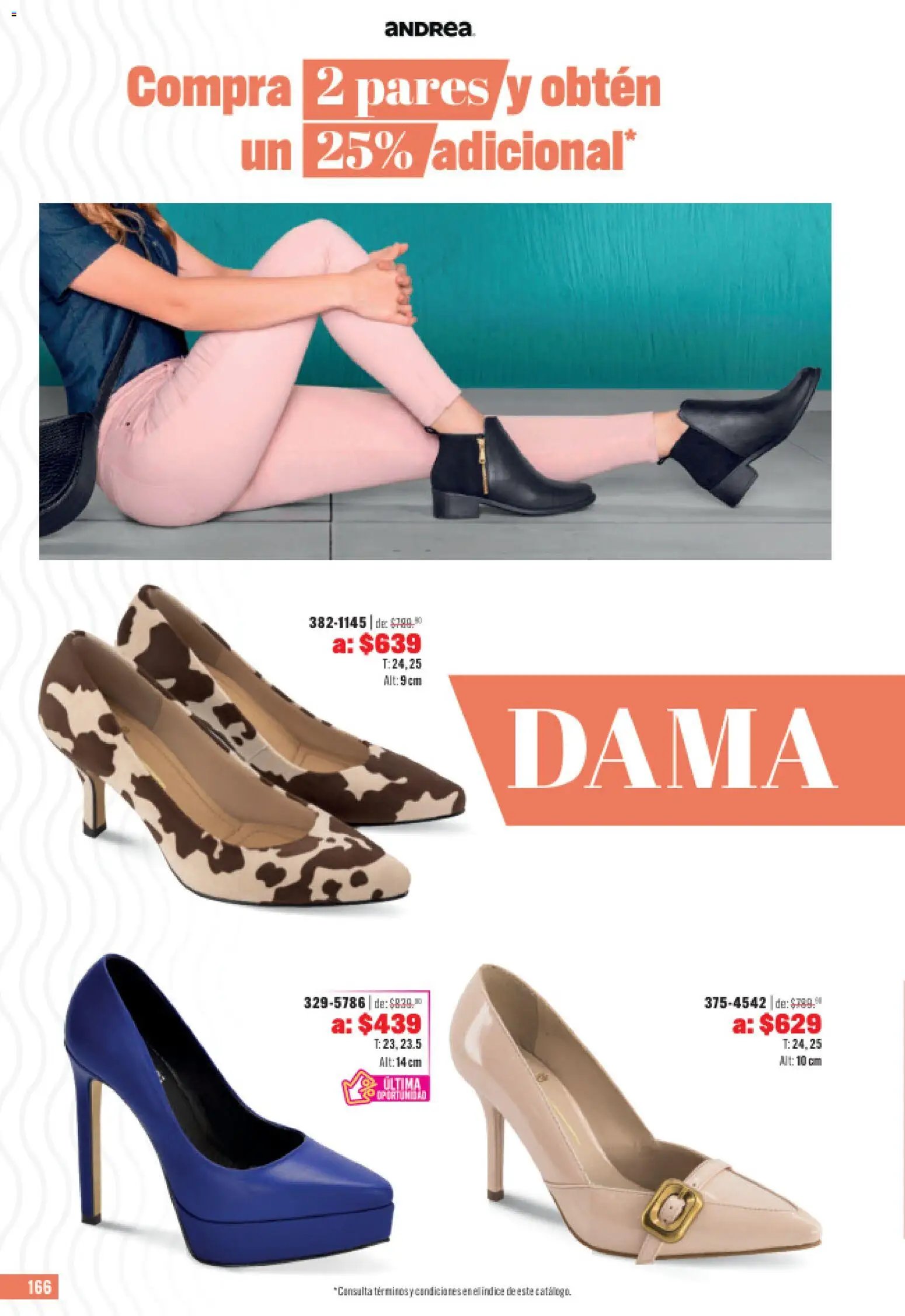 Andrea catálogo Outlet