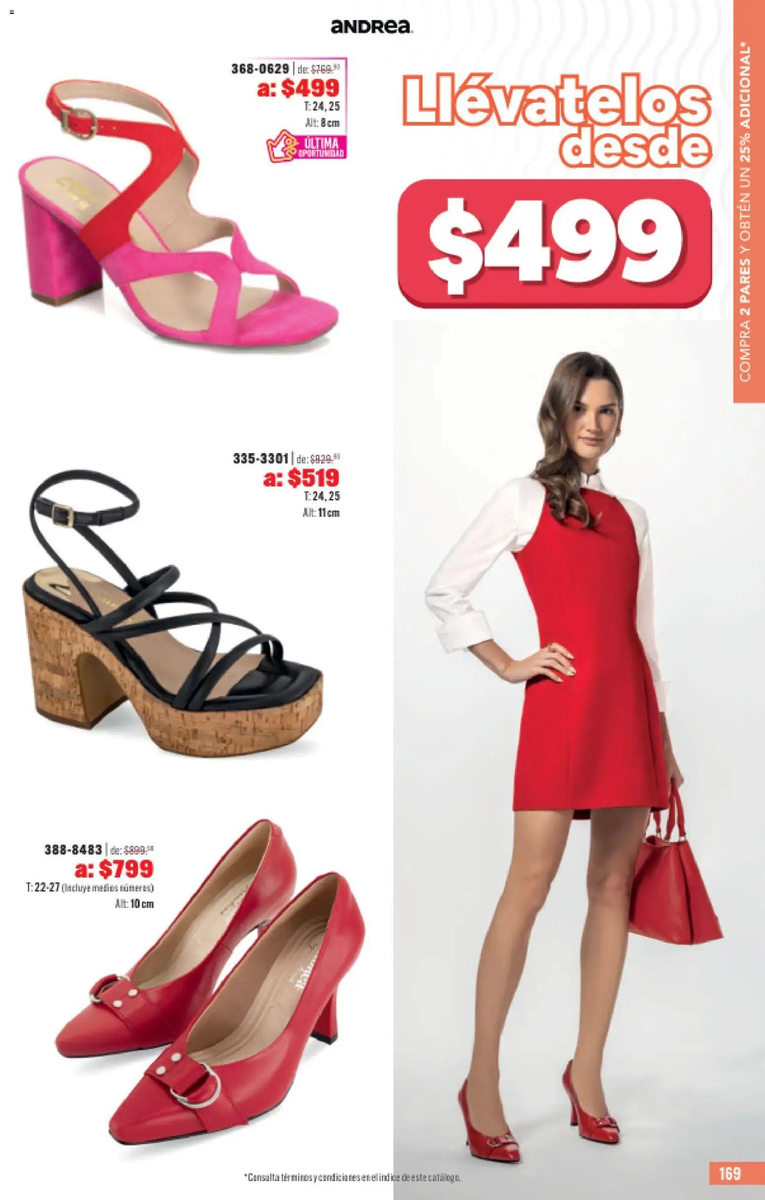 Andrea catálogo Outlet