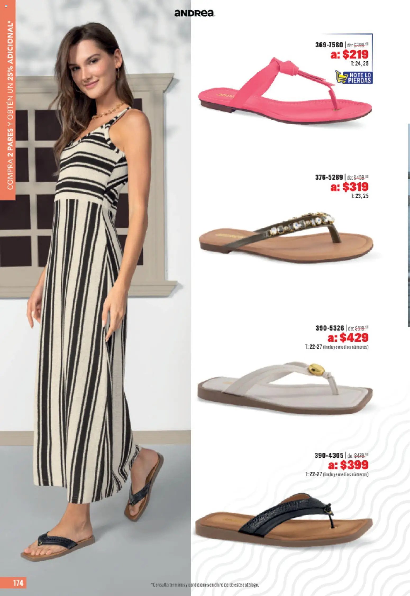 Andrea catálogo Outlet