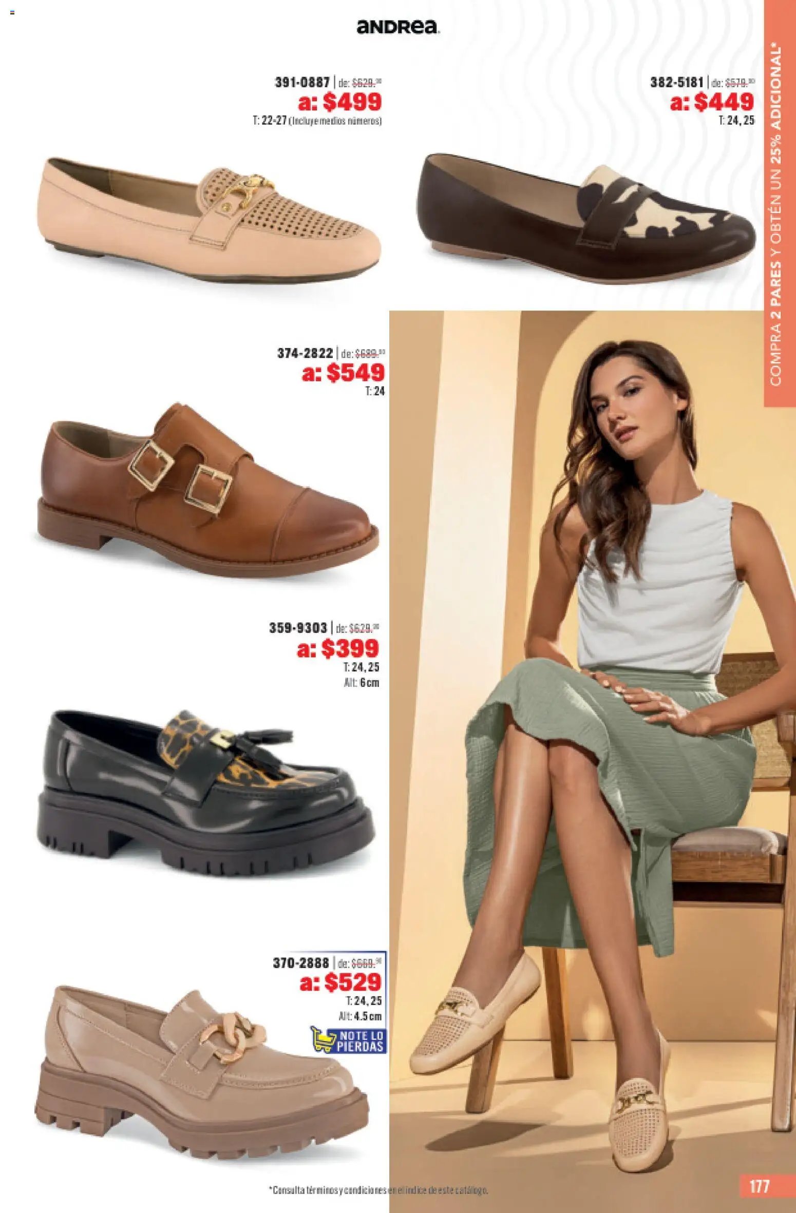 Andrea catálogo Outlet