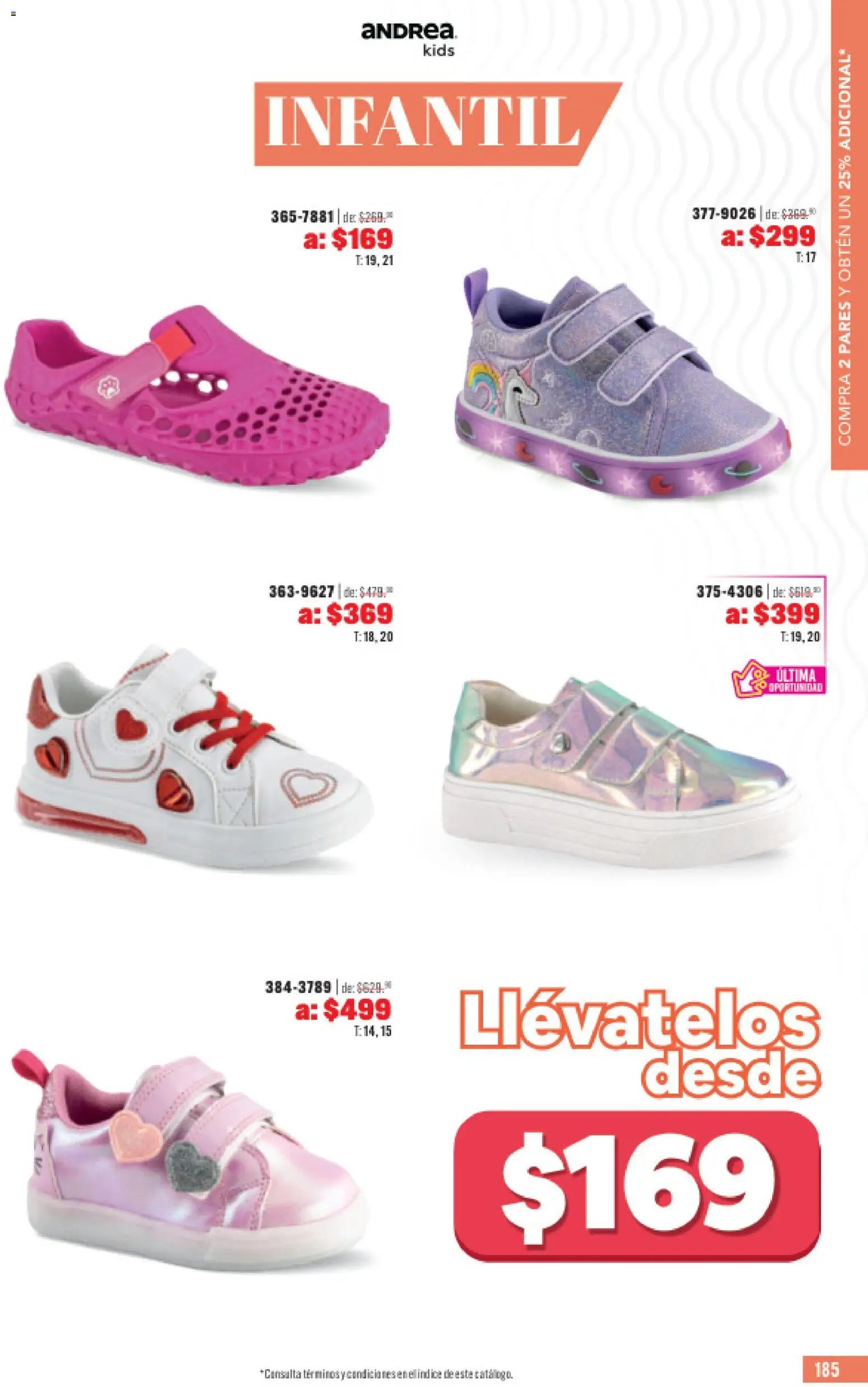 Andrea catálogo Outlet