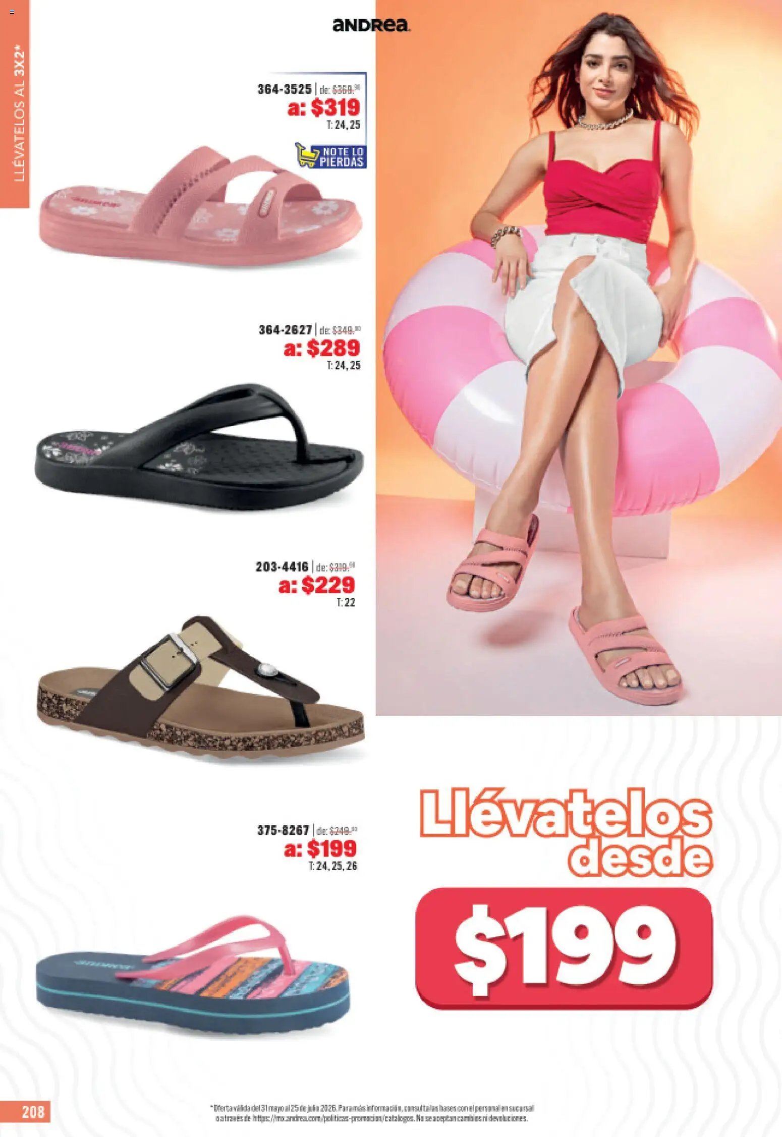 Andrea catálogo Outlet