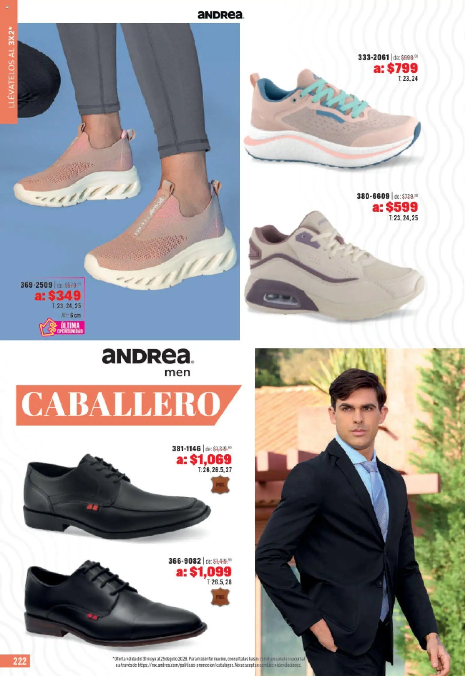 Andrea catálogo Outlet