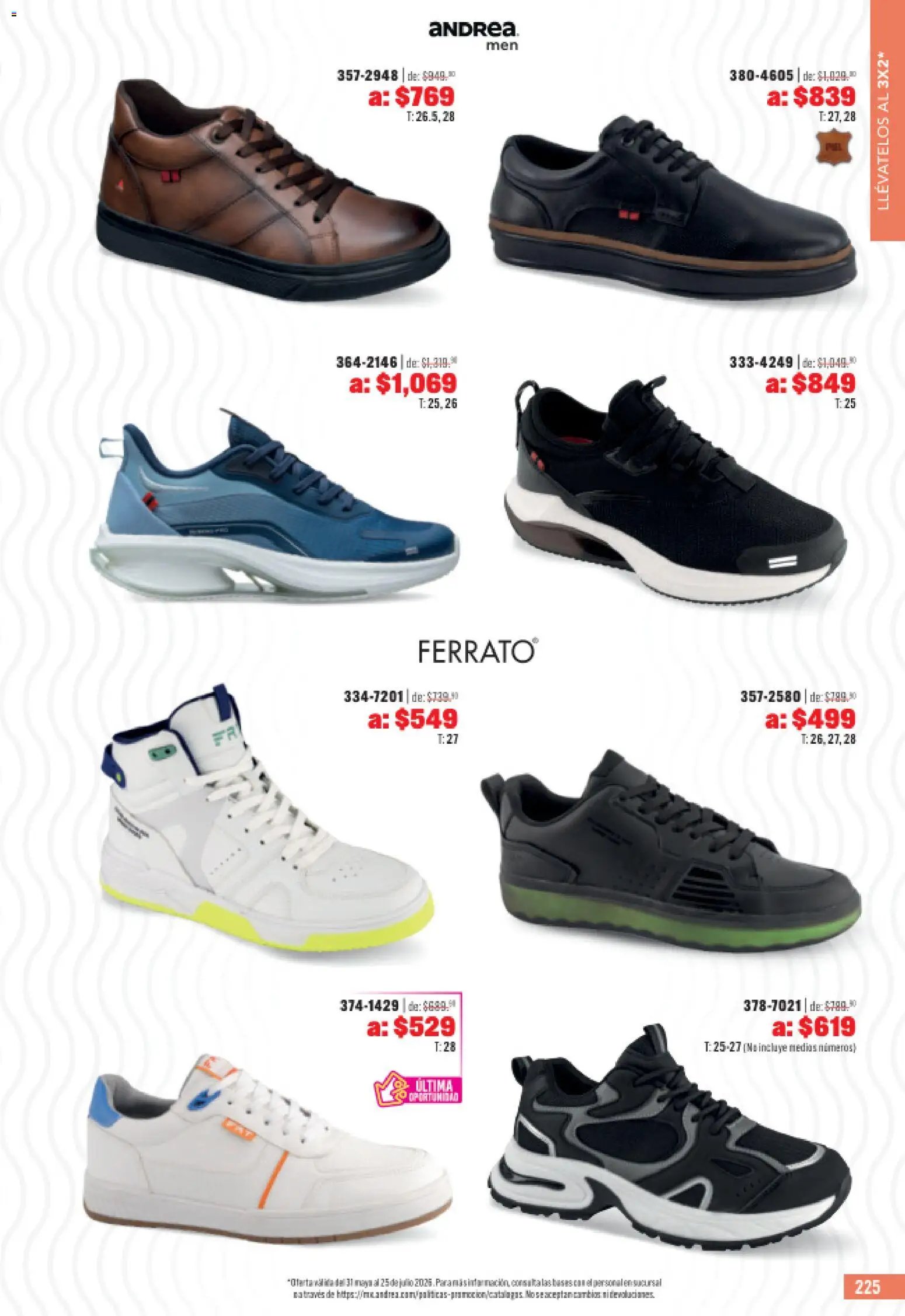 Andrea catálogo Outlet