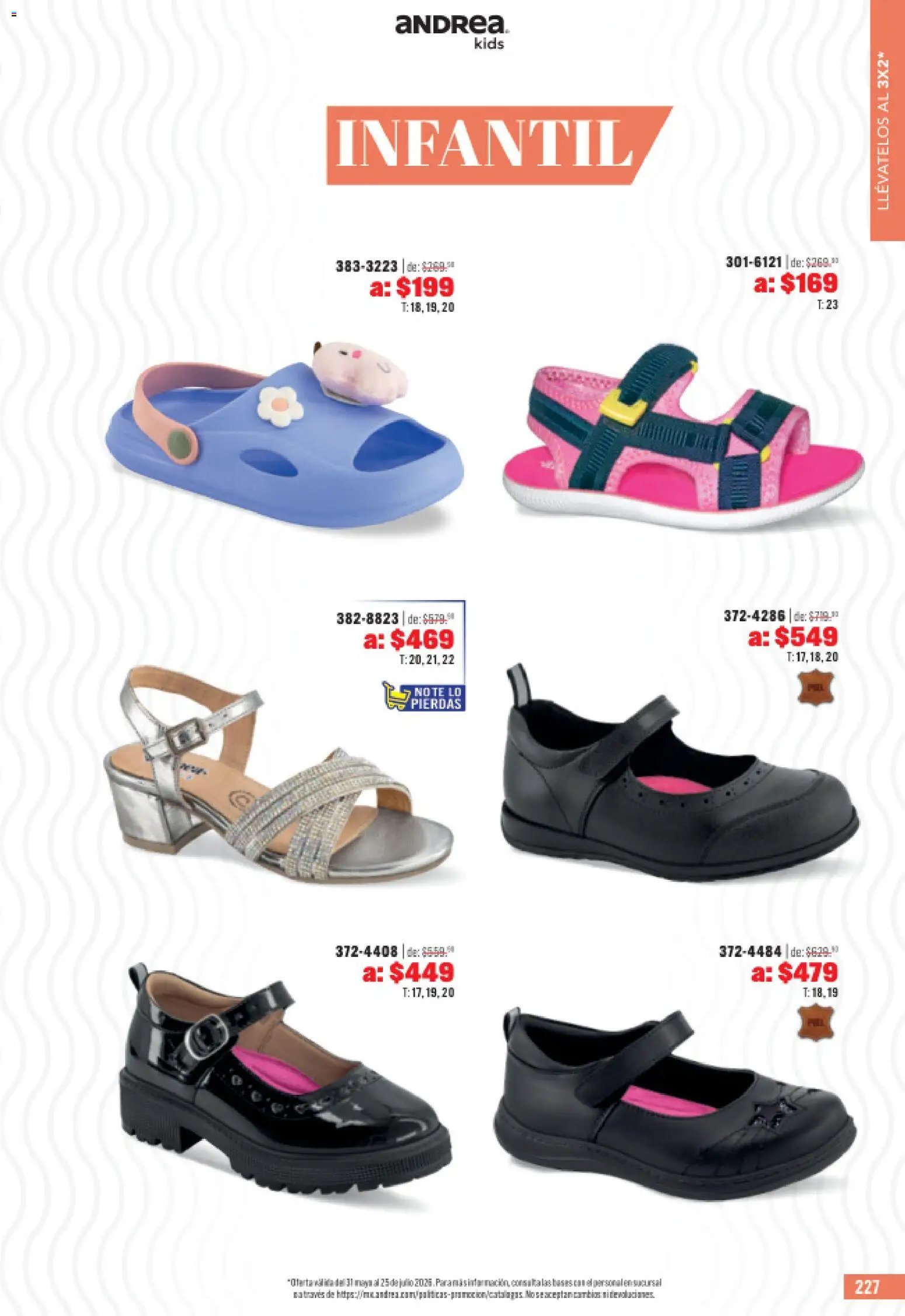 Andrea catálogo Outlet