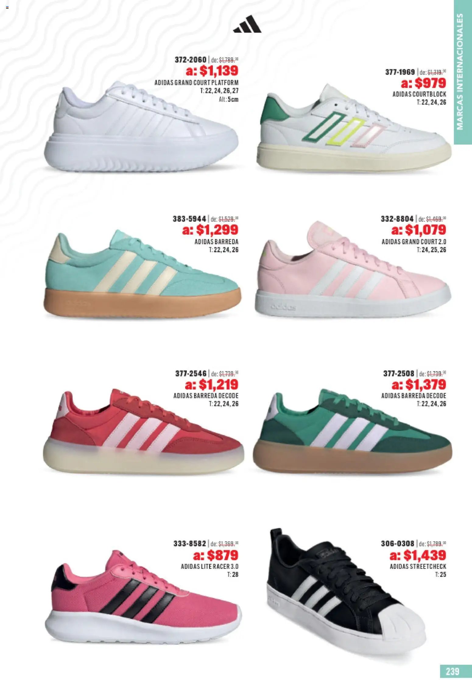 Andrea catálogo Outlet