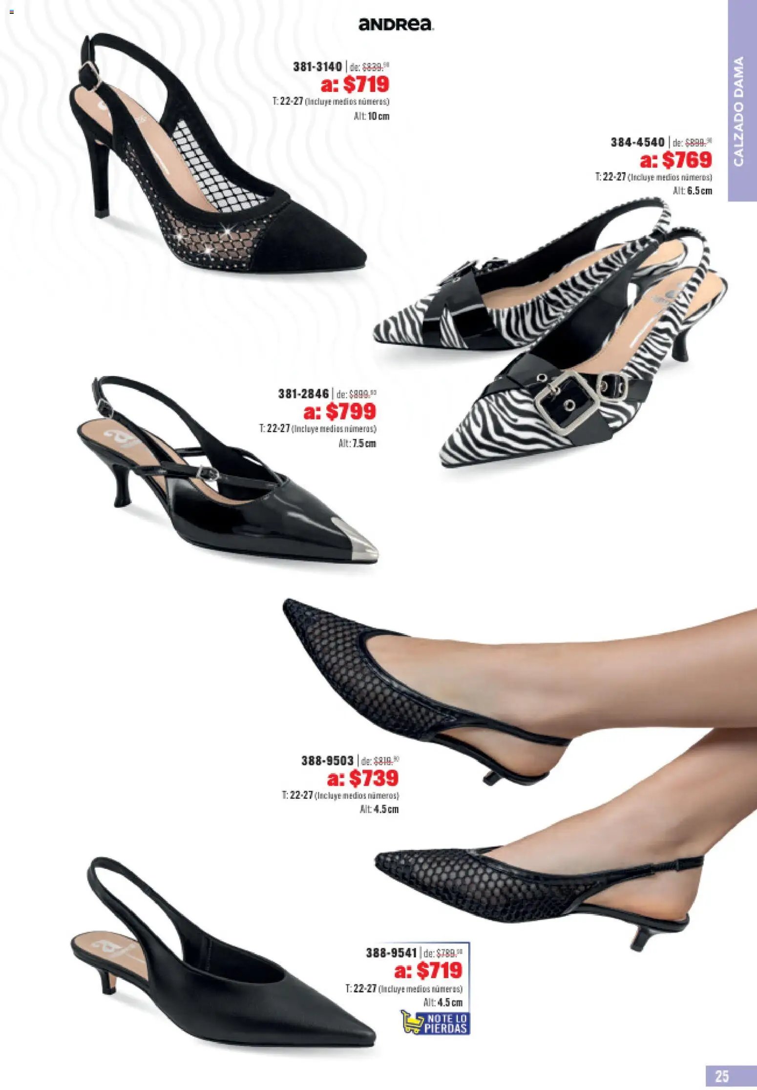 Andrea catálogo Outlet