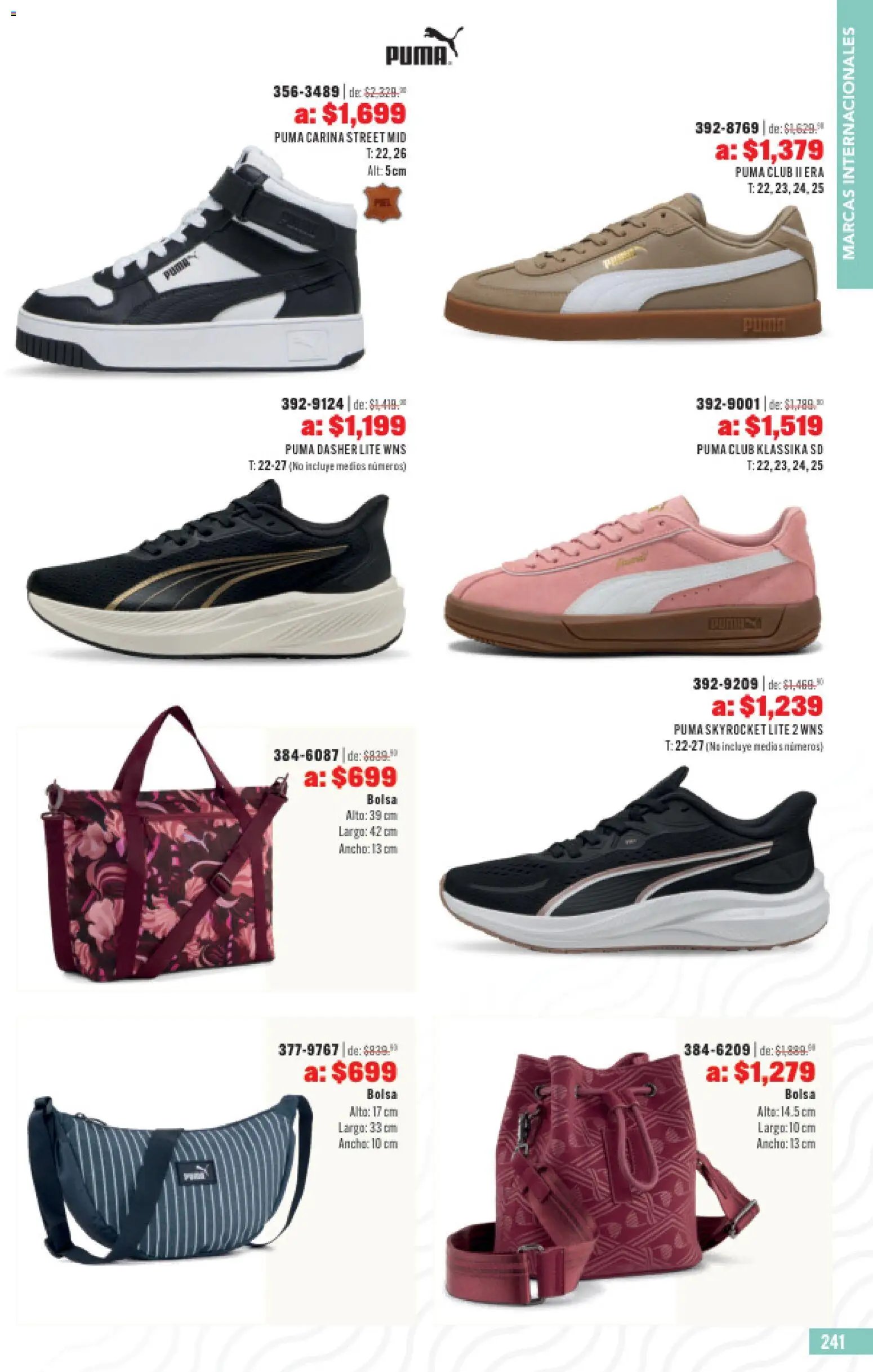 Andrea catálogo Outlet
