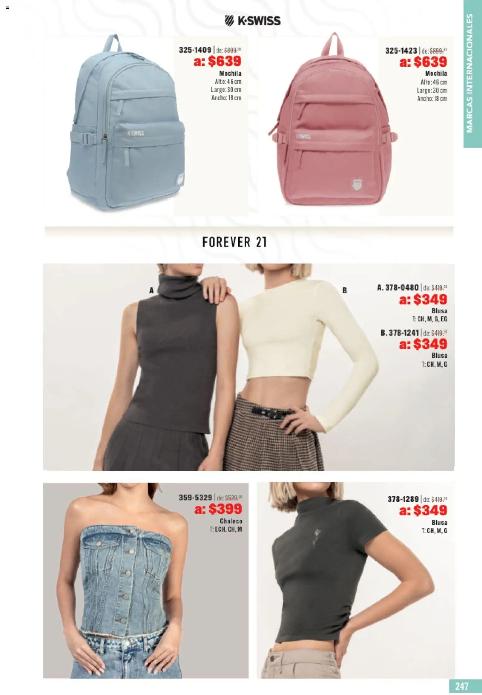 Andrea catálogo Outlet