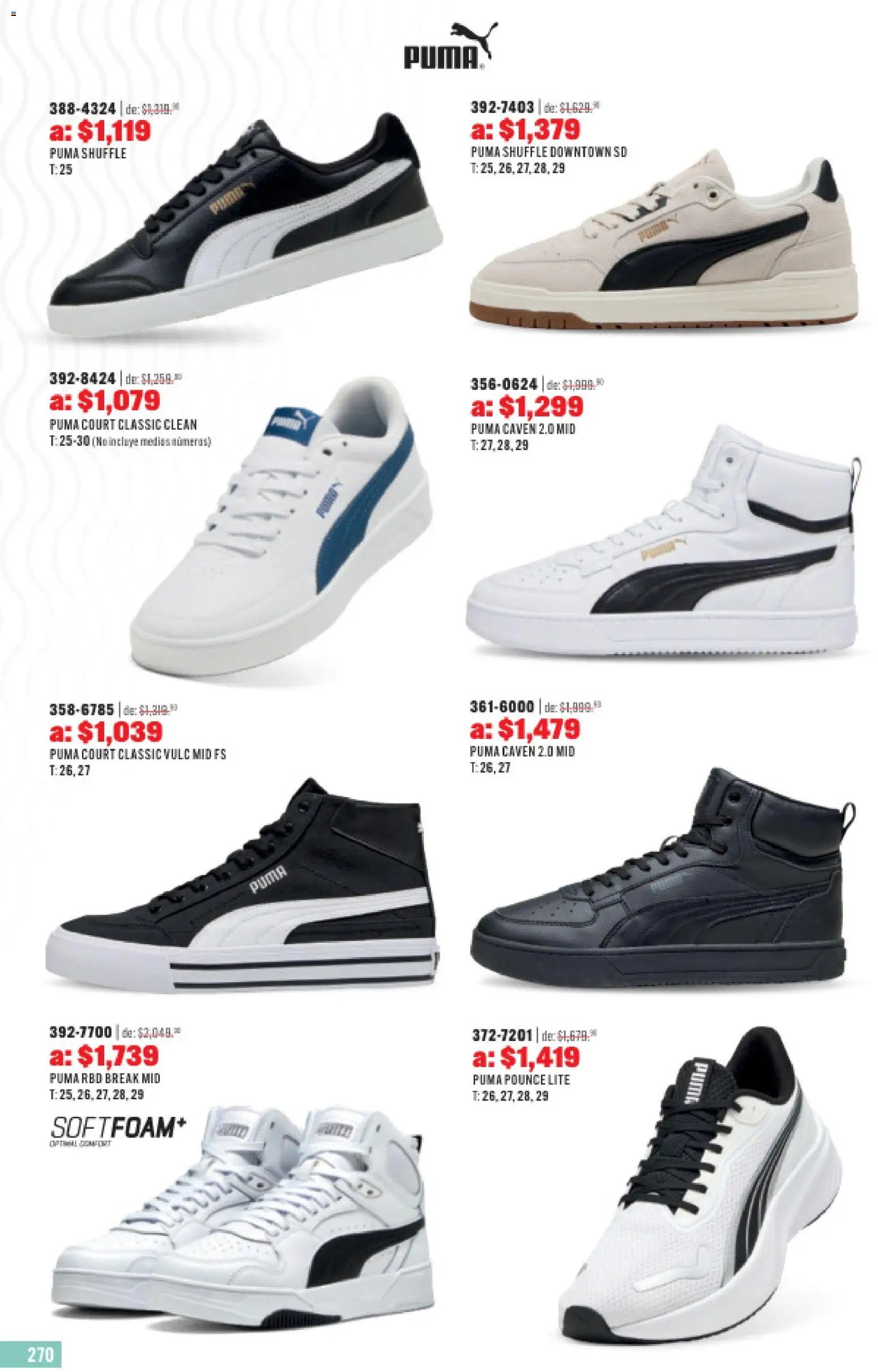 Andrea catálogo Outlet