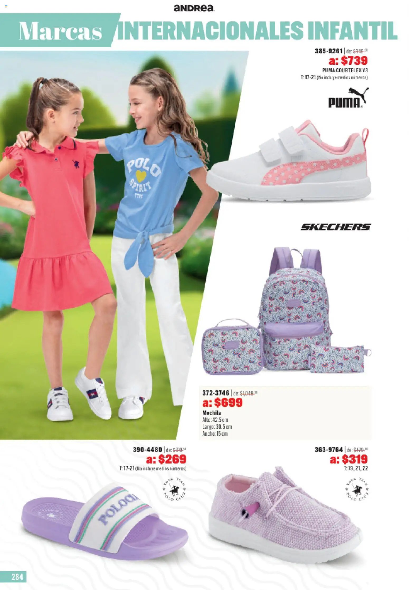 Andrea catálogo Outlet