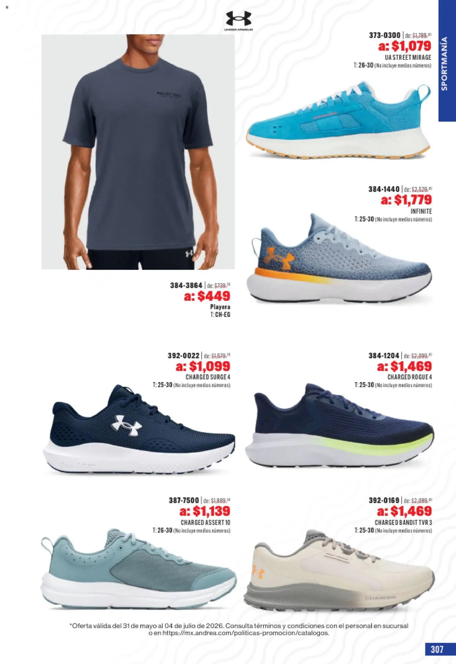 Andrea catálogo Outlet