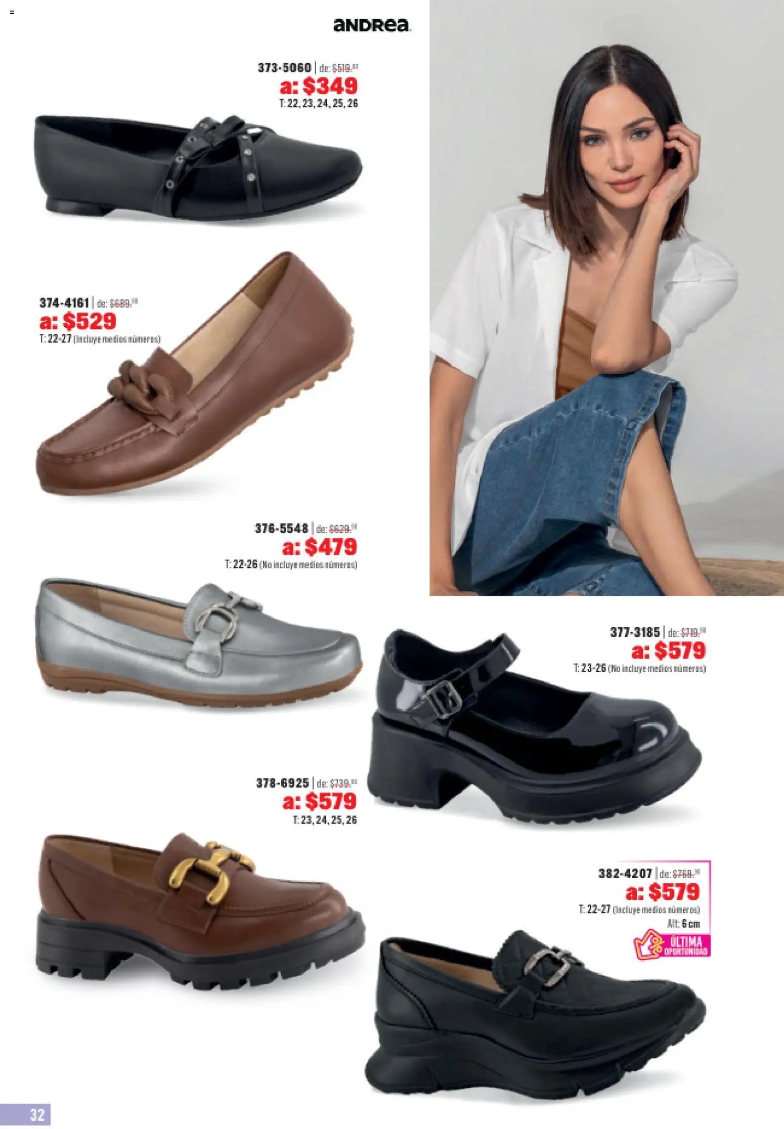 Andrea catálogo Outlet