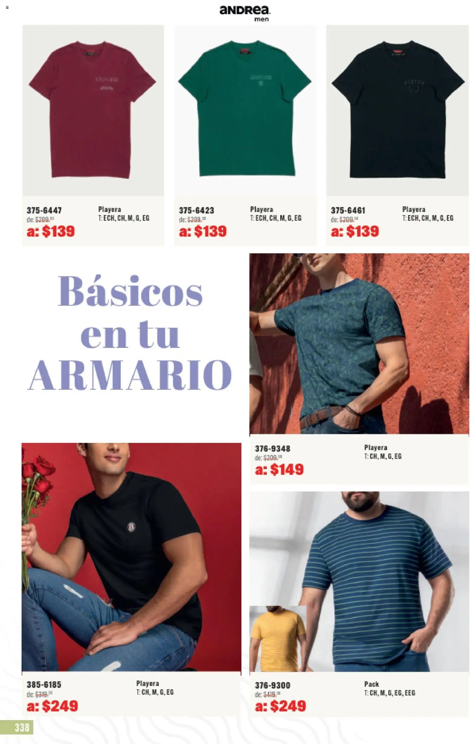 Andrea catálogo Outlet