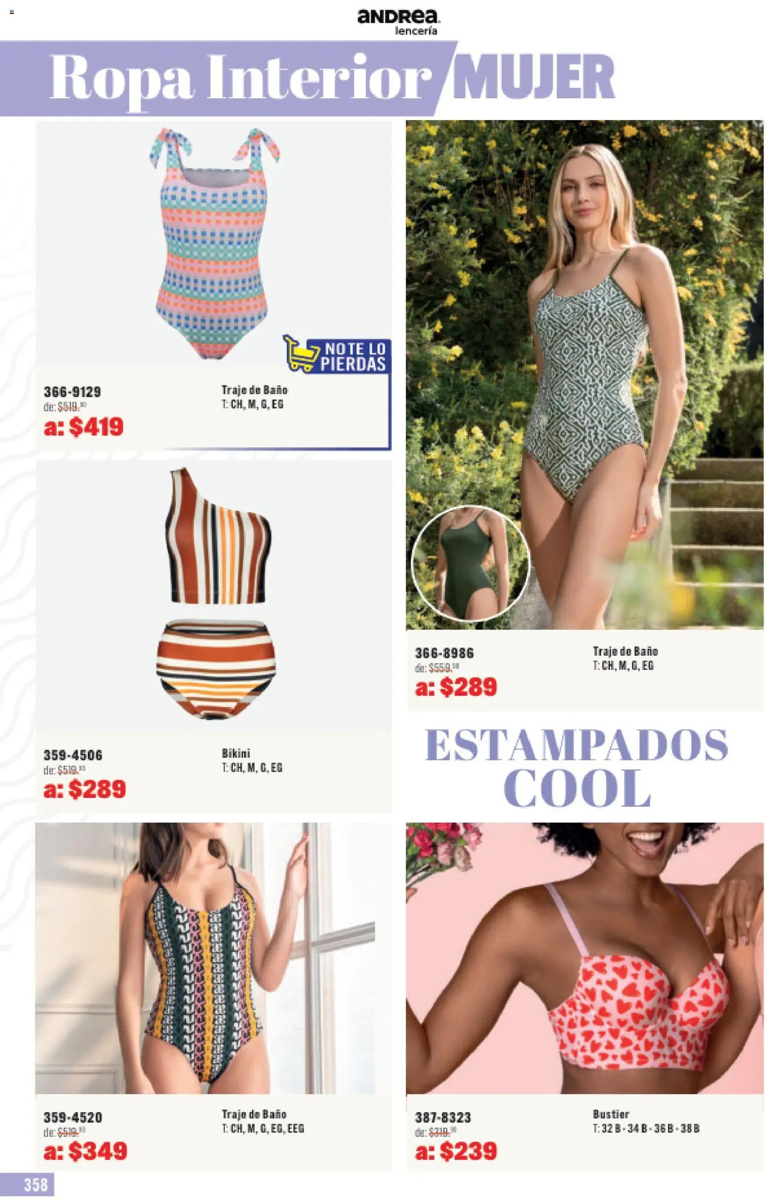 Andrea catálogo Outlet
