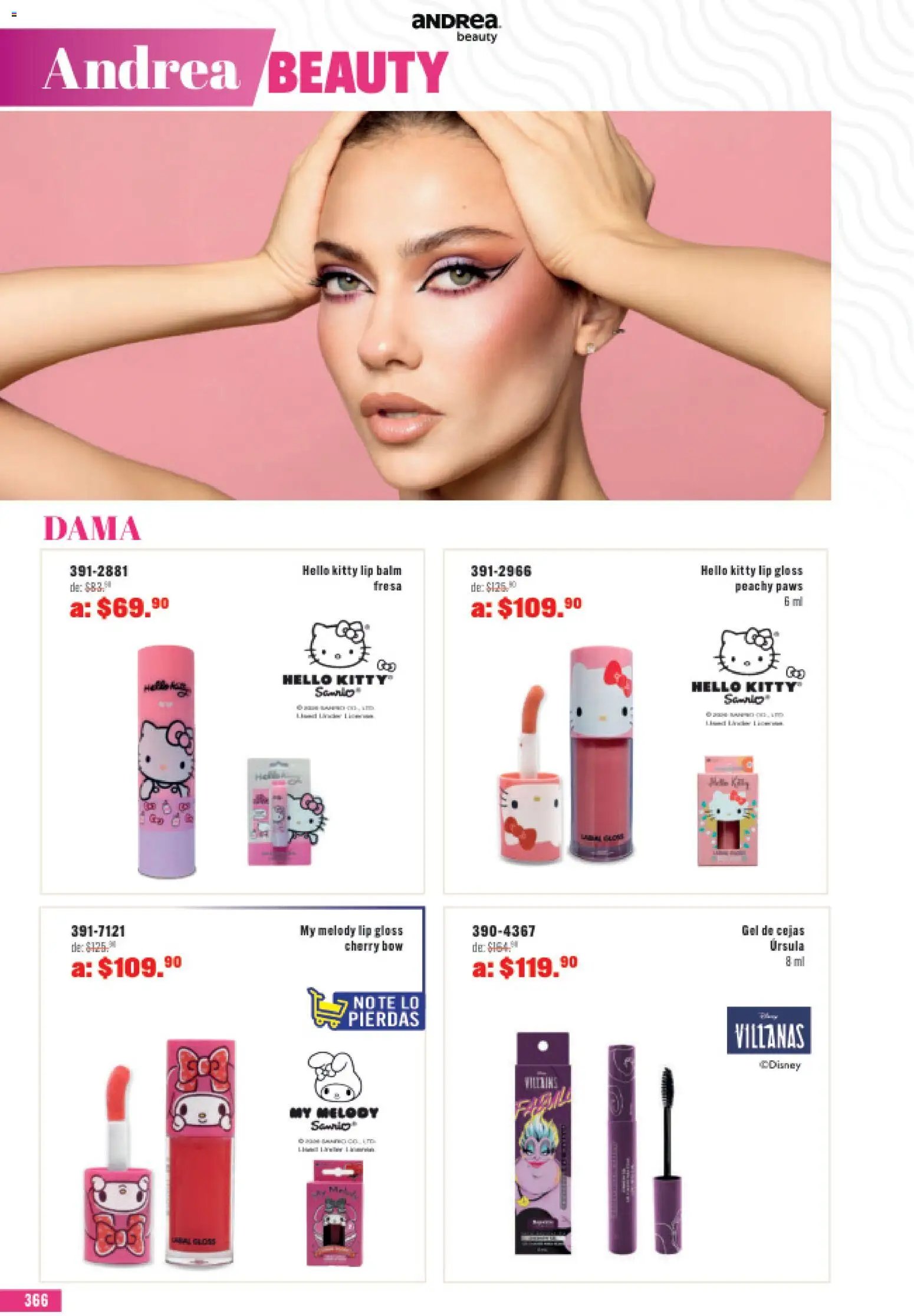 Andrea catálogo Outlet