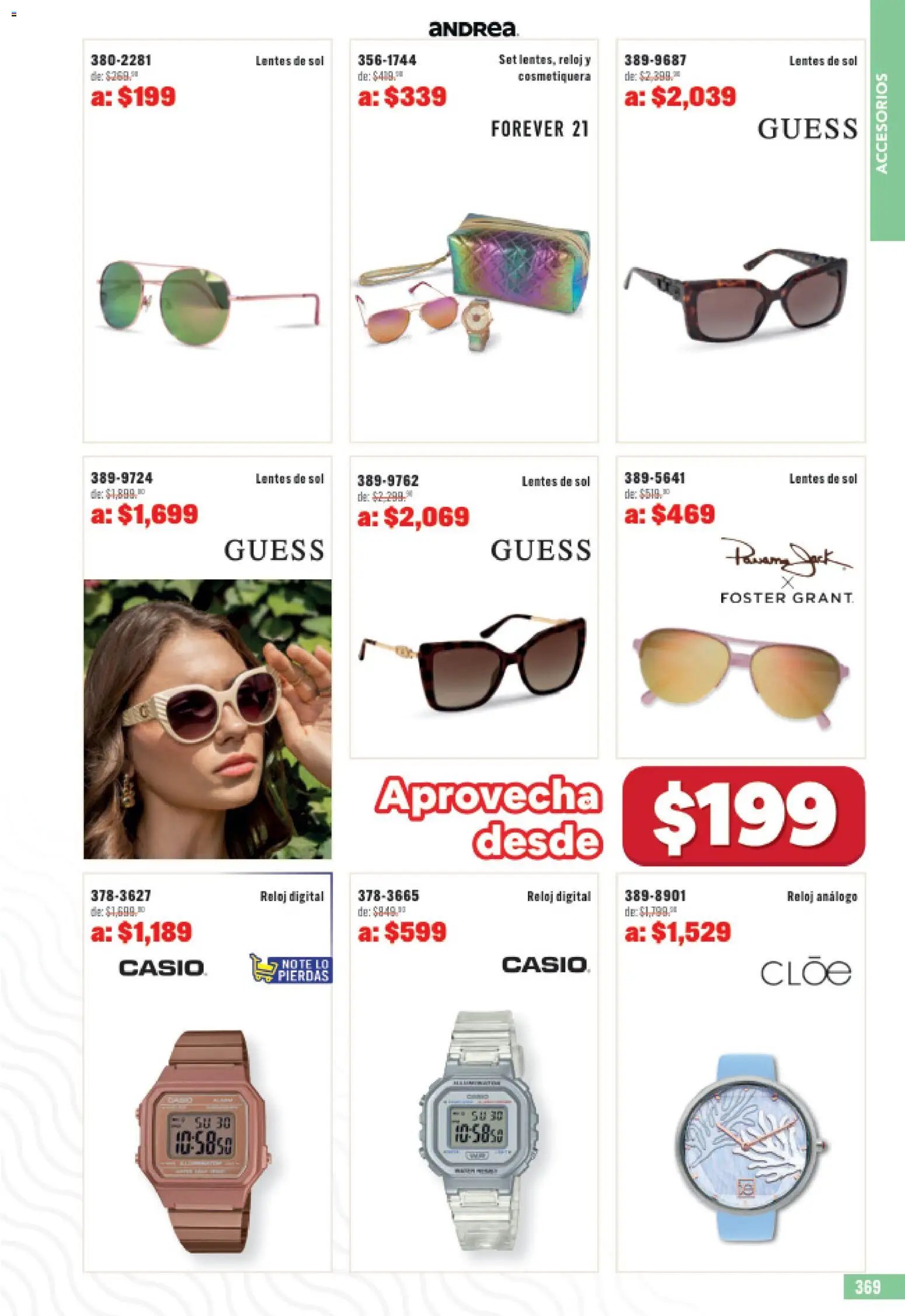 Andrea catálogo Outlet