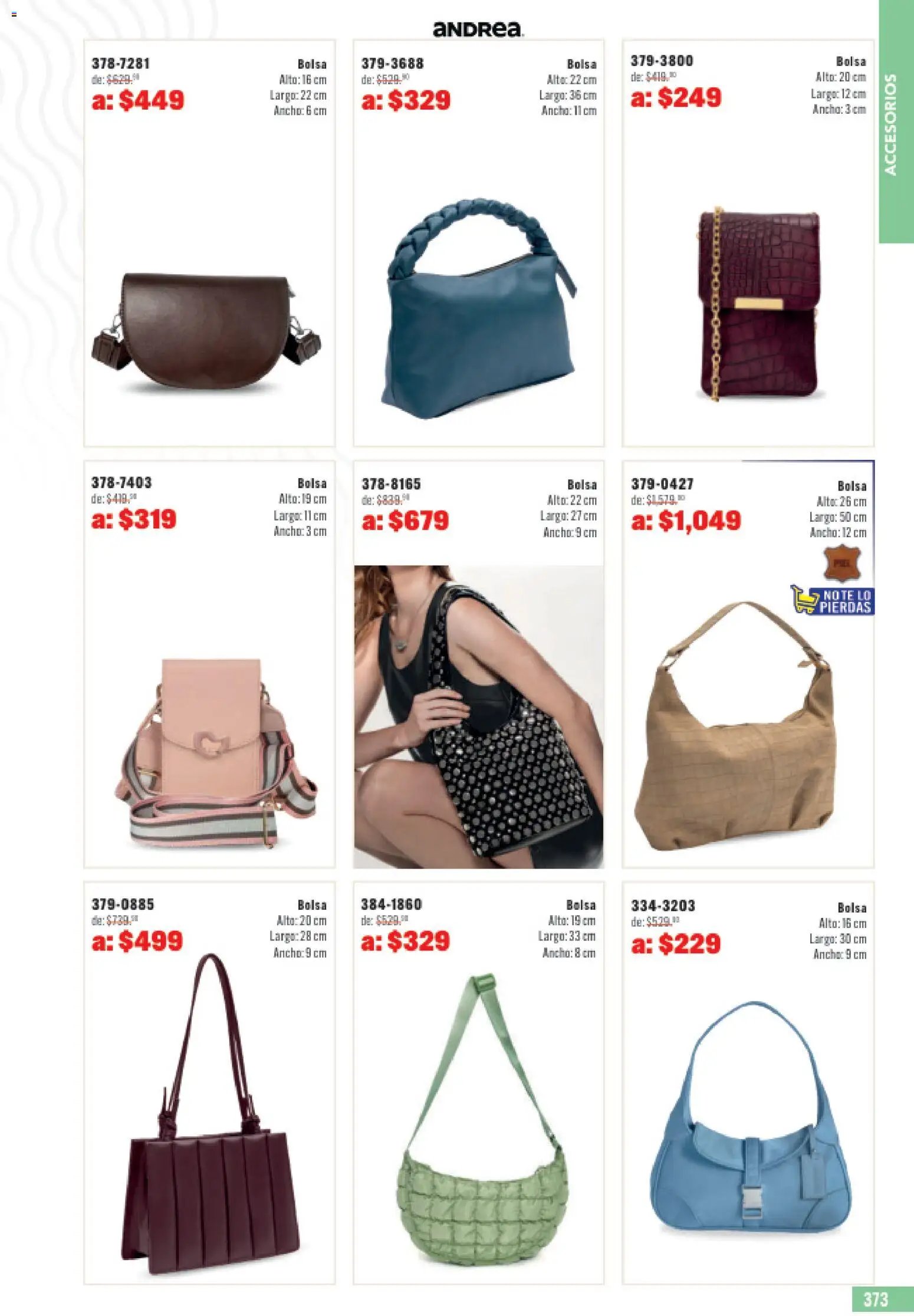 Andrea catálogo Outlet