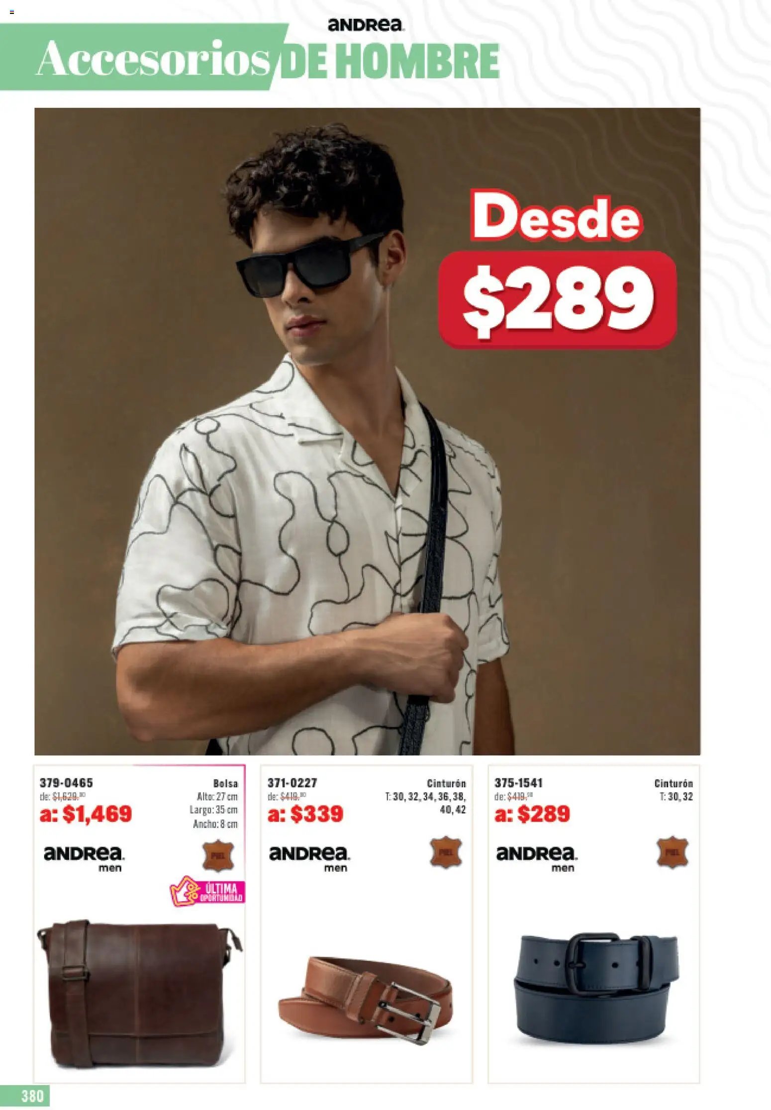 Andrea catálogo Outlet