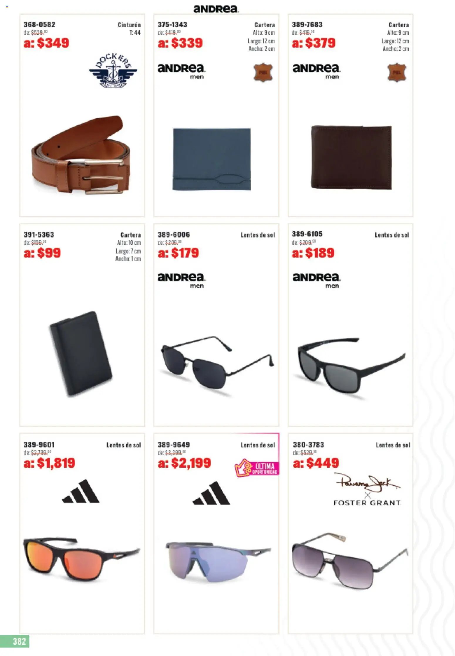 Andrea catálogo Outlet