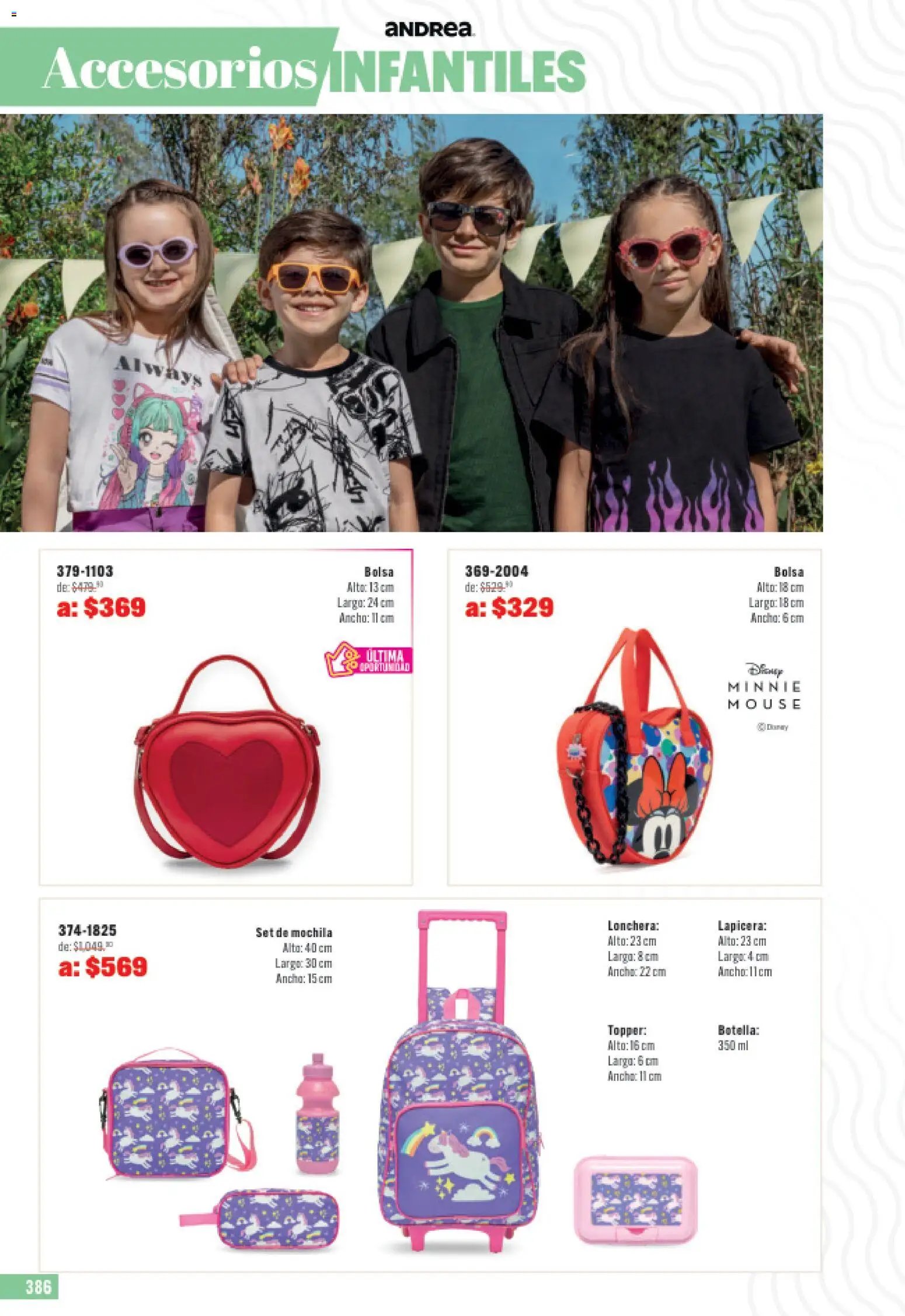 Andrea catálogo Outlet