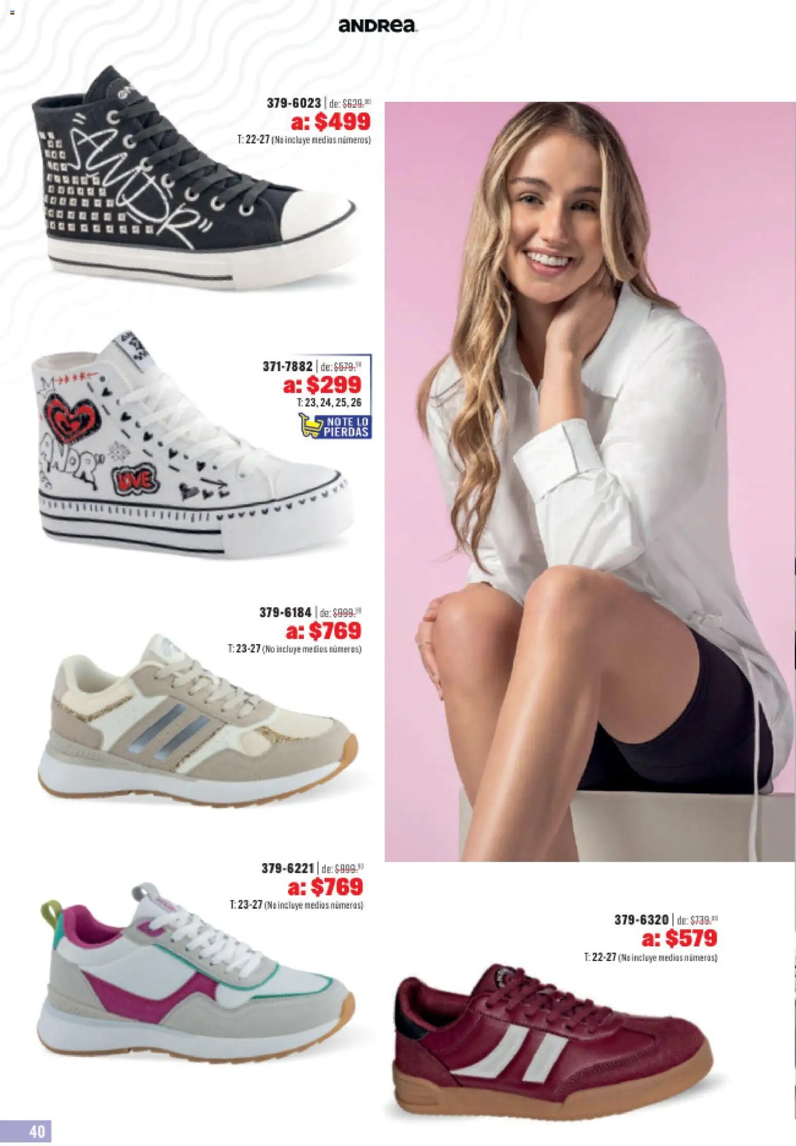 Andrea catálogo Outlet