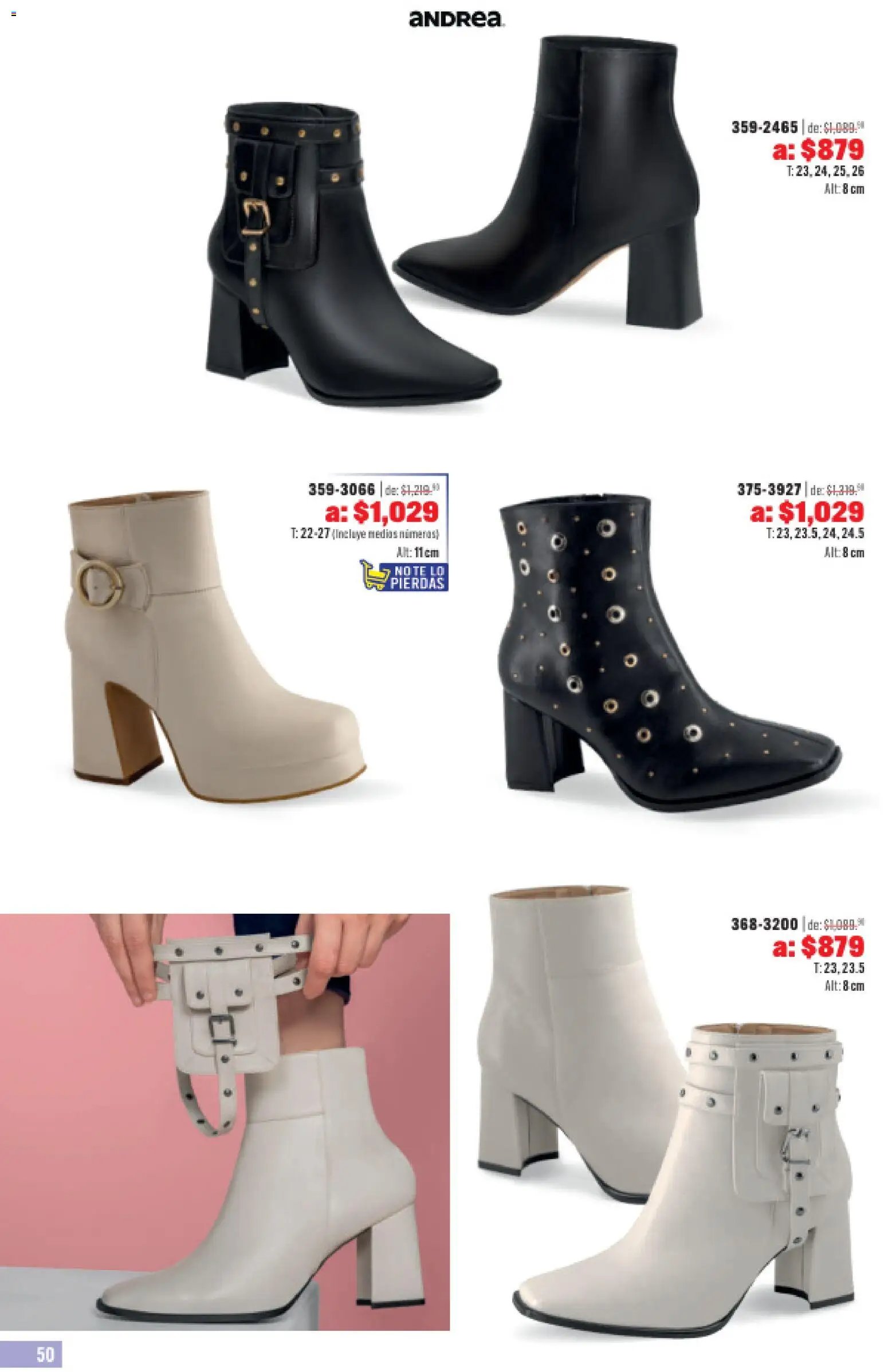 Andrea catálogo Outlet