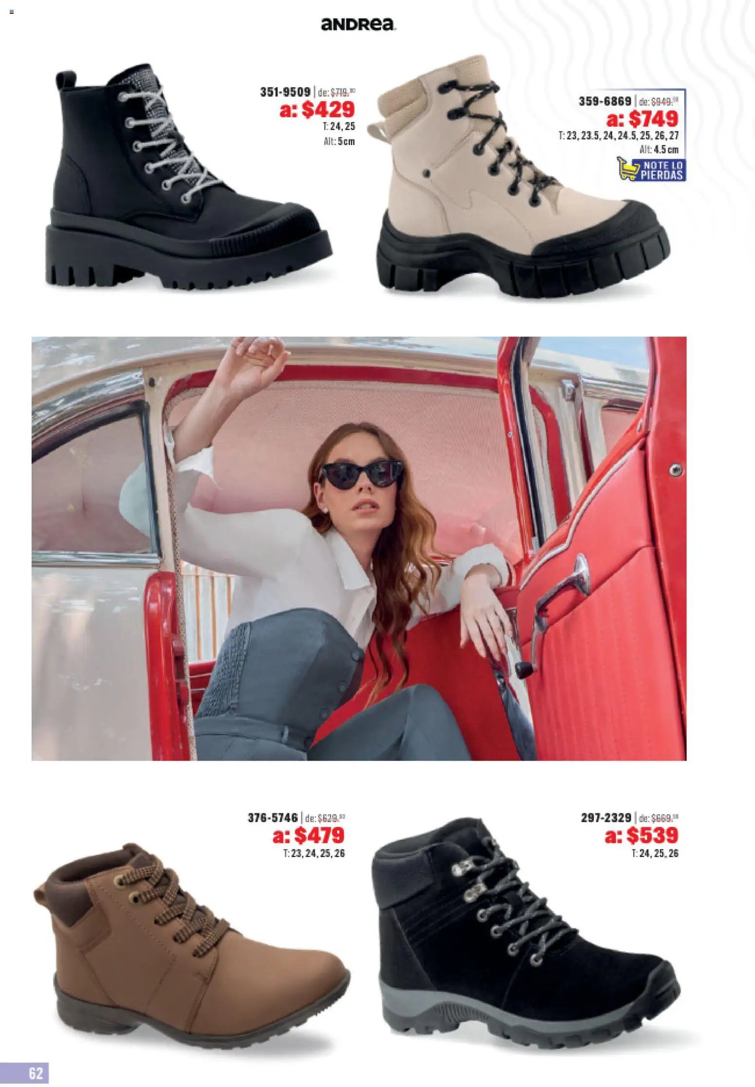 Andrea catálogo Outlet