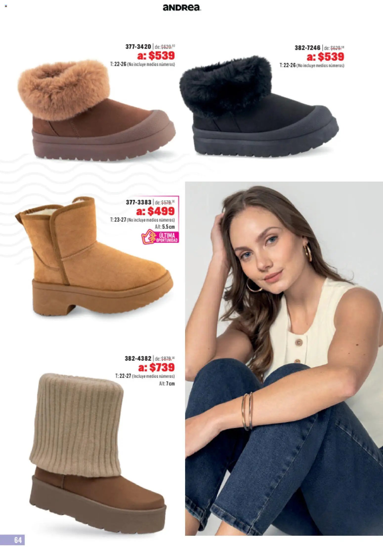 Andrea catálogo Outlet