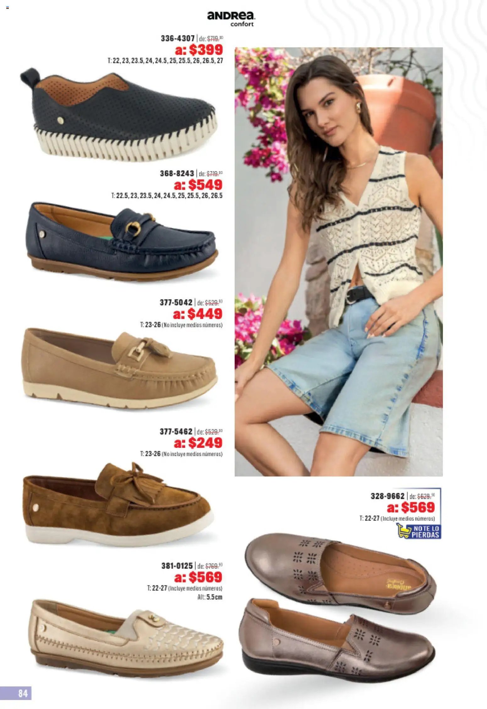 Andrea catálogo Outlet