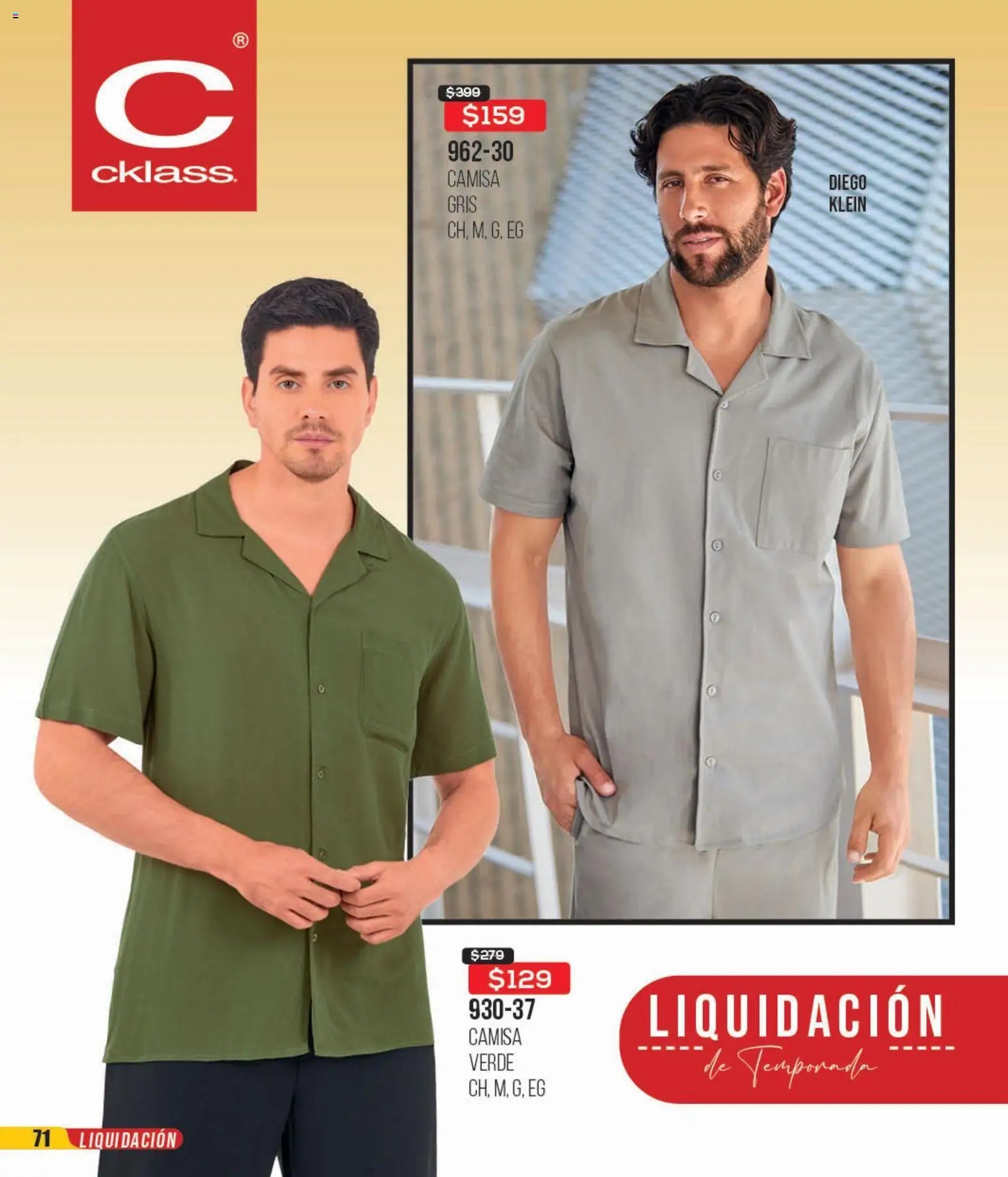 Cklass catálogo Liquidación total calzado
