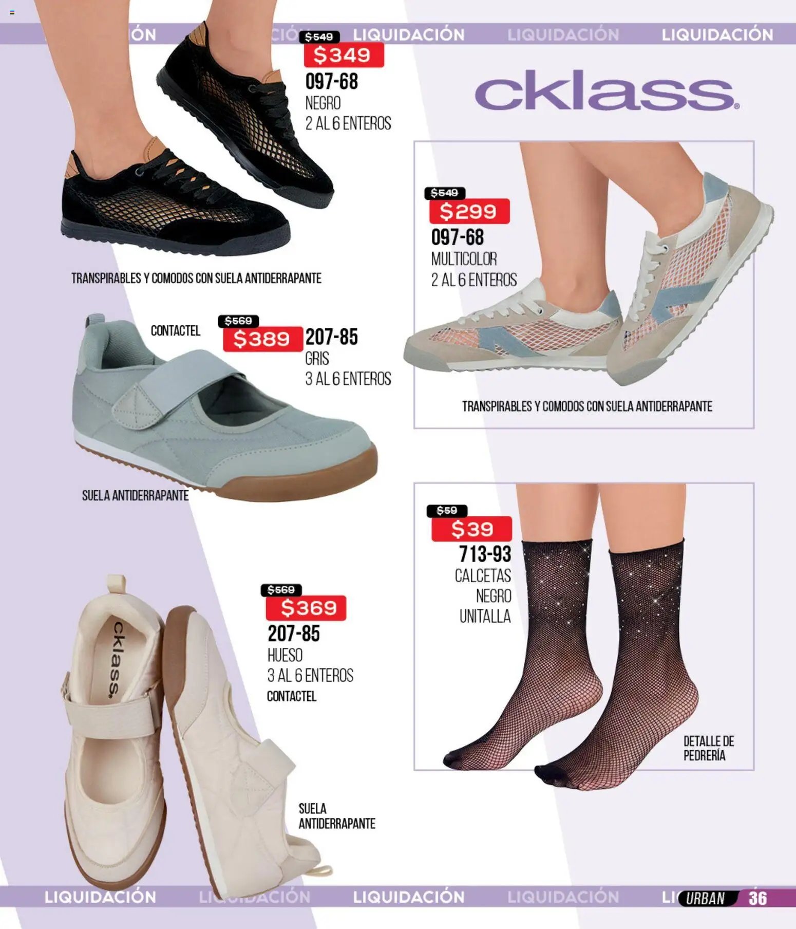 Cklass catálogo Liquidación total calzado