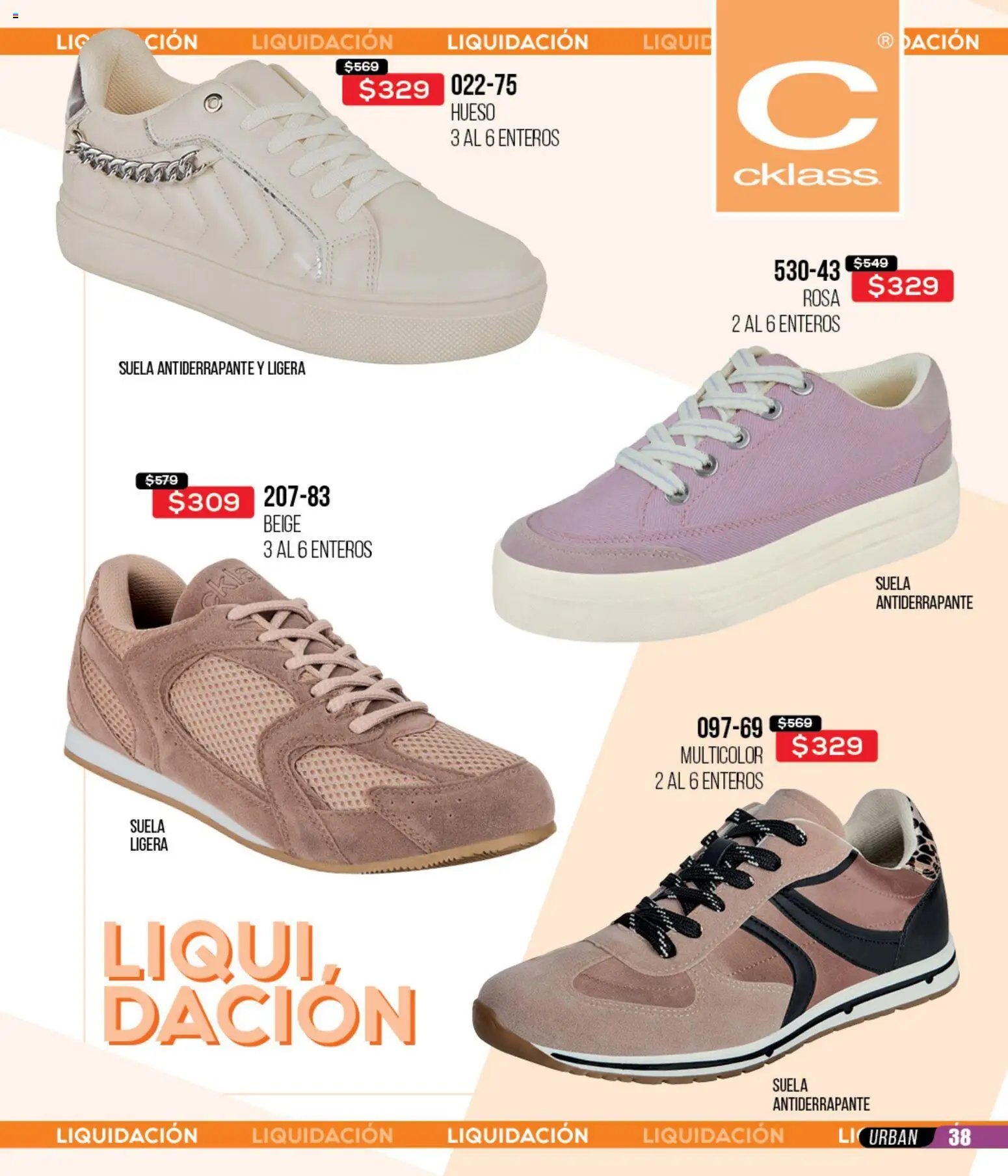 Cklass catálogo Liquidación total calzado