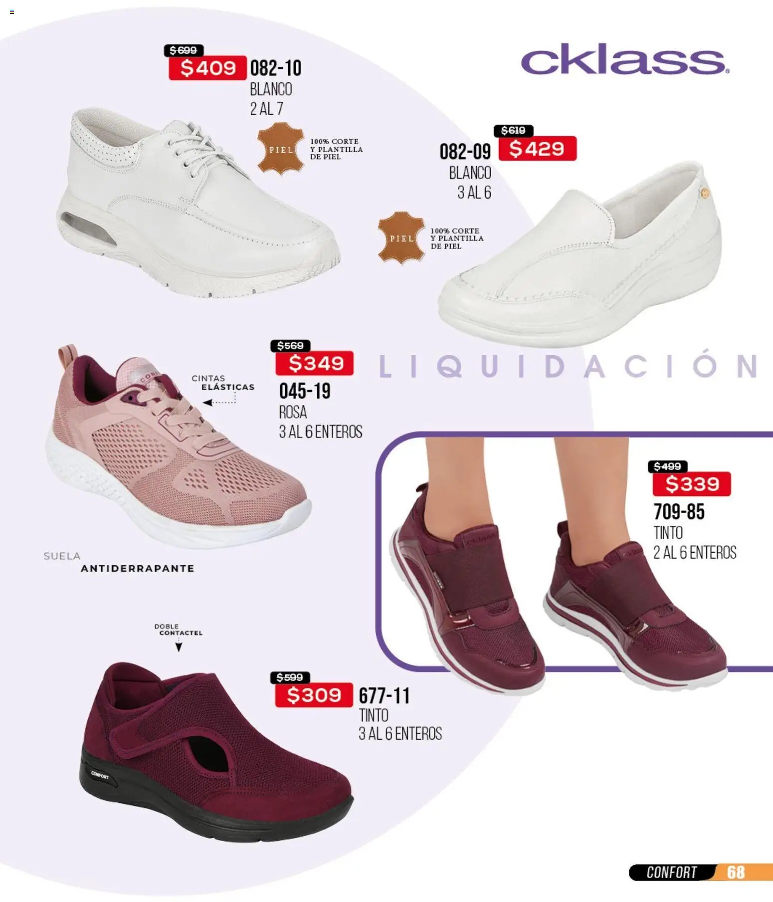 Cklass catálogo Liquidación total calzado